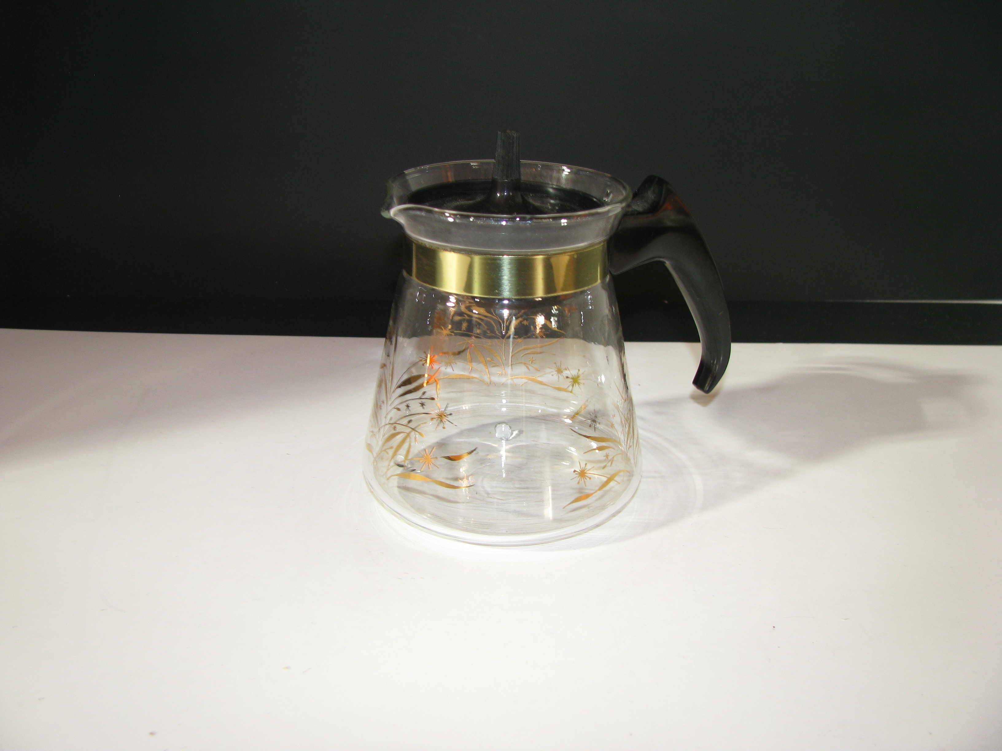Vintage Pyrex Atomic Mini Carafe 1 Cup