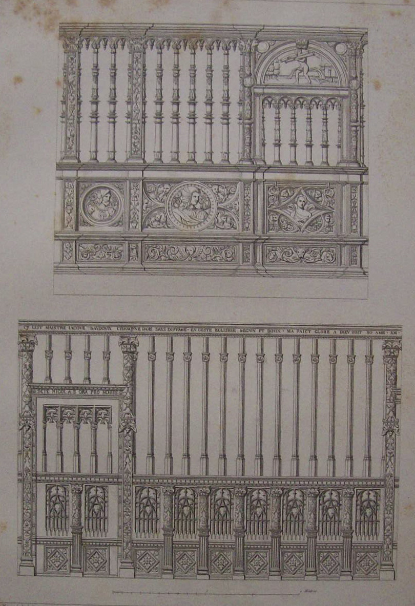 Boiseries De La Cathedrale D'Evreux