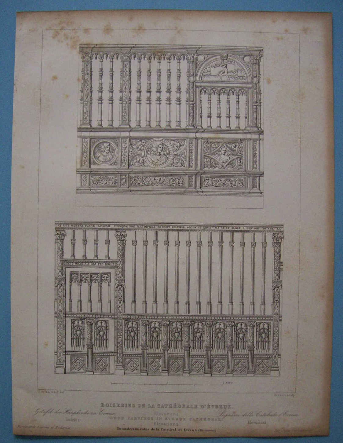 Boiseries De La Cathedrale D'Evreux