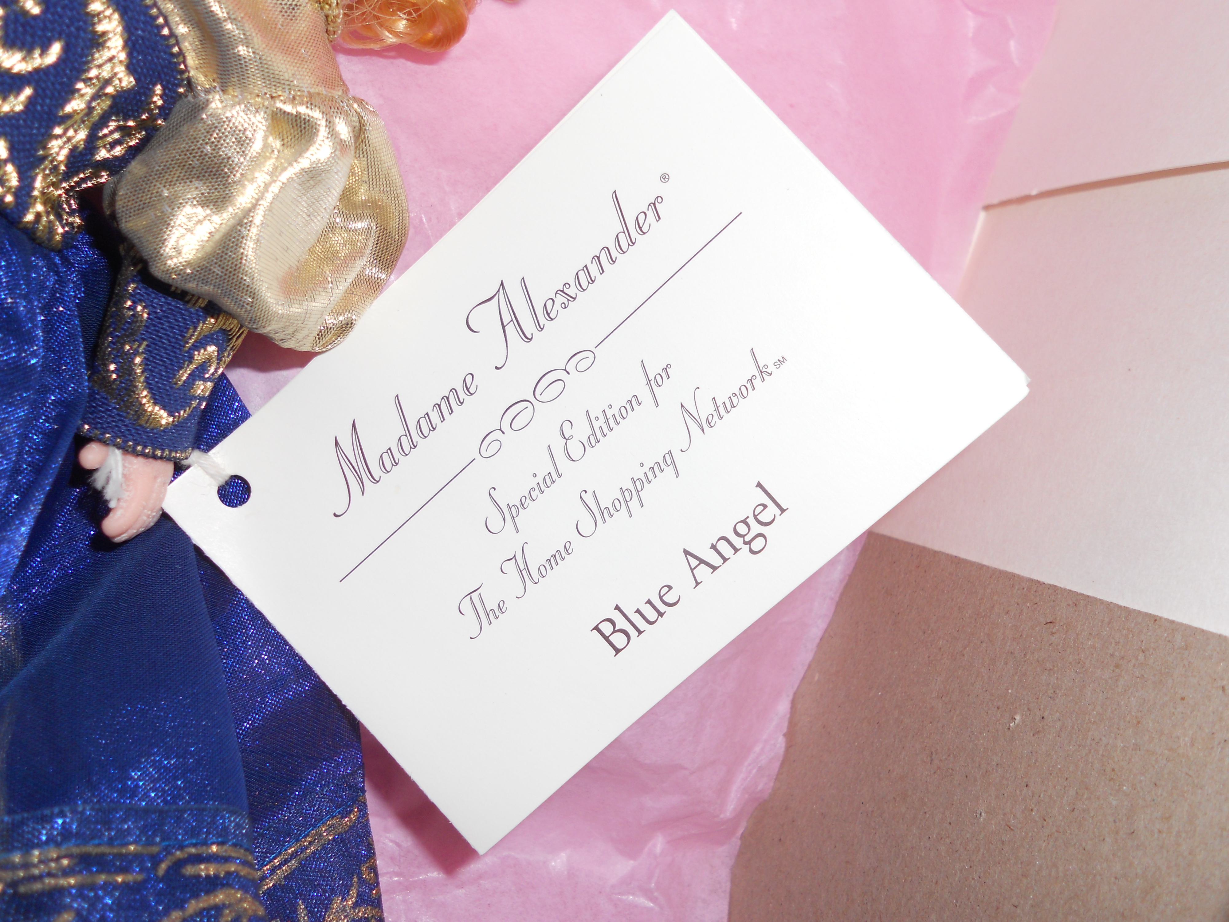Blue Angel Madame Alexander Dolll MIB
