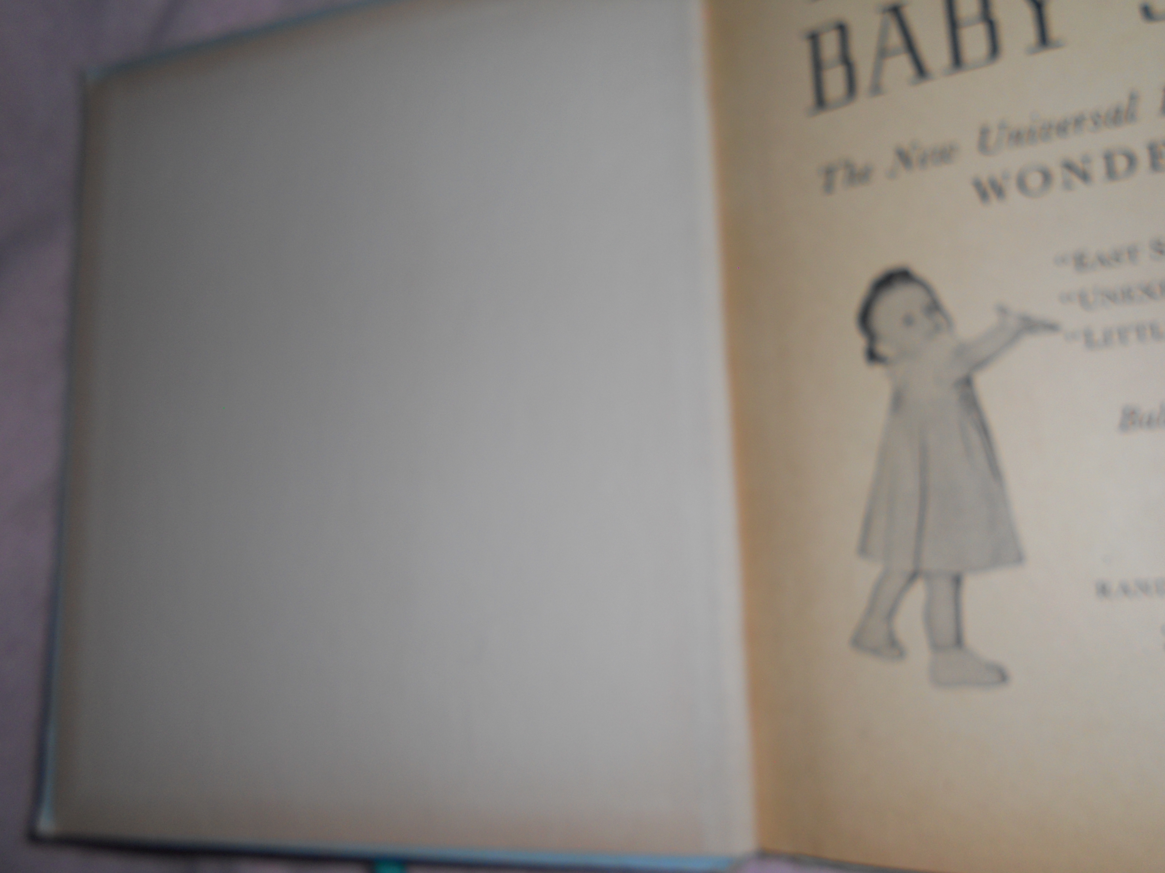 Baby Sandy Book, 1939