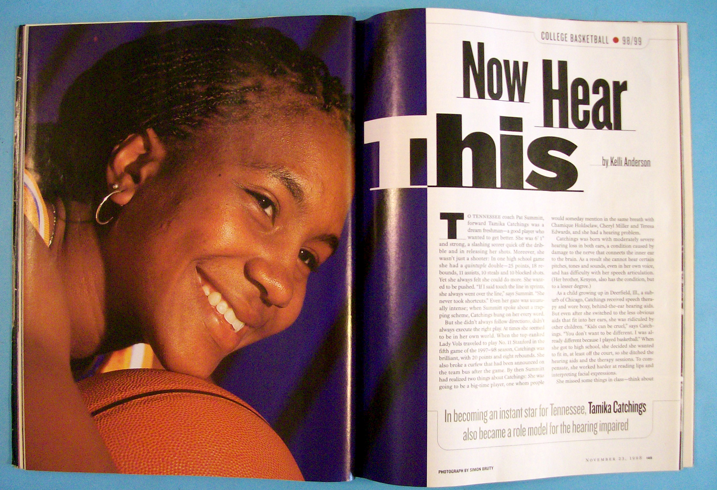 Sports Illustrated Magazine-November 23, 1998-NBA