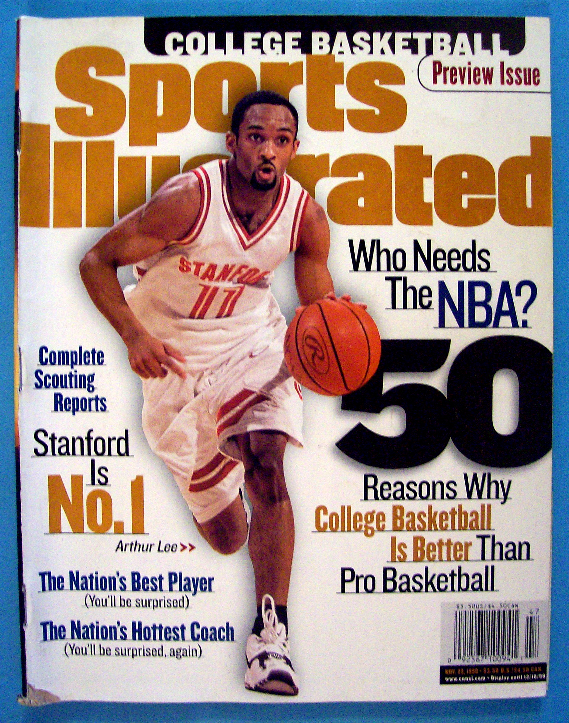 Sports Illustrated Magazine-November 23, 1998-NBA