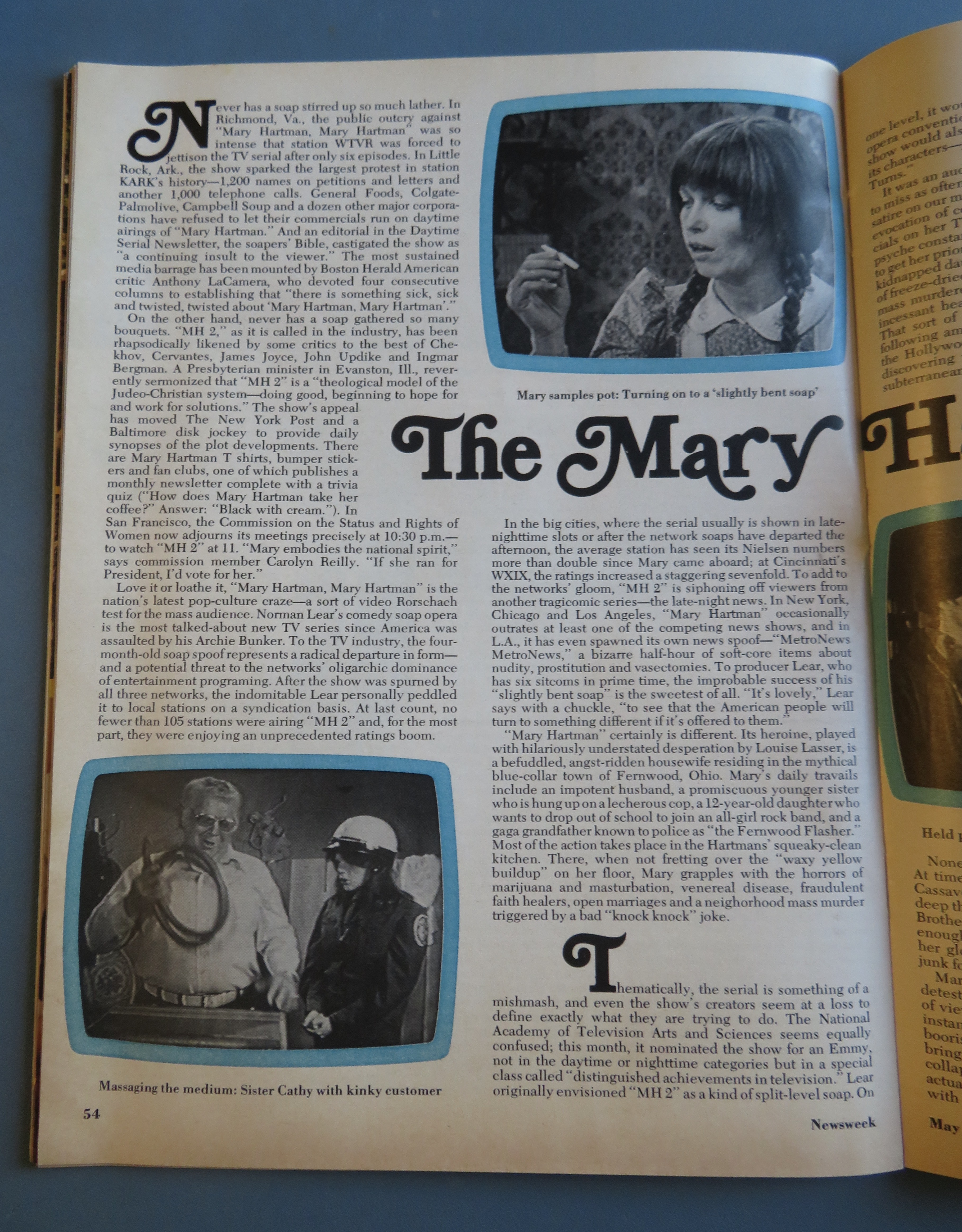 Newsweek Magazine May 3, 1976 Louise Lasser