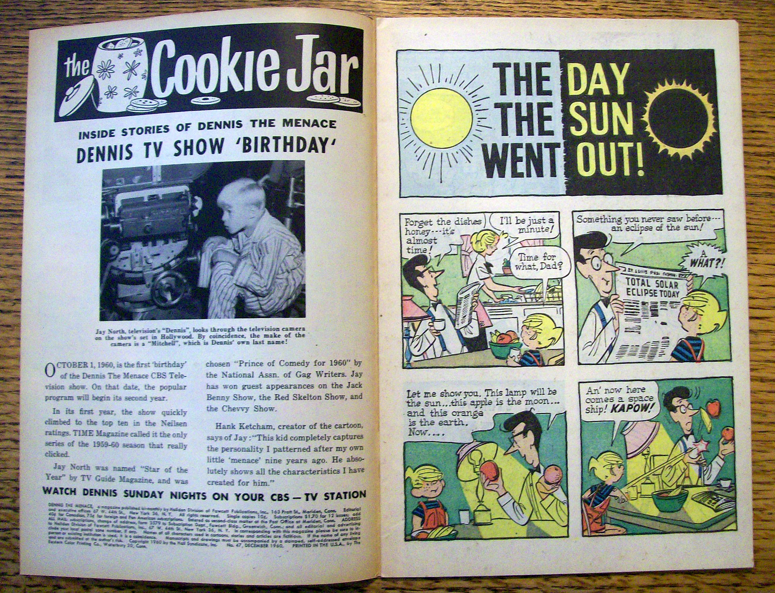 Dennis The Menace Comic #47-December 1960-Tale Twister