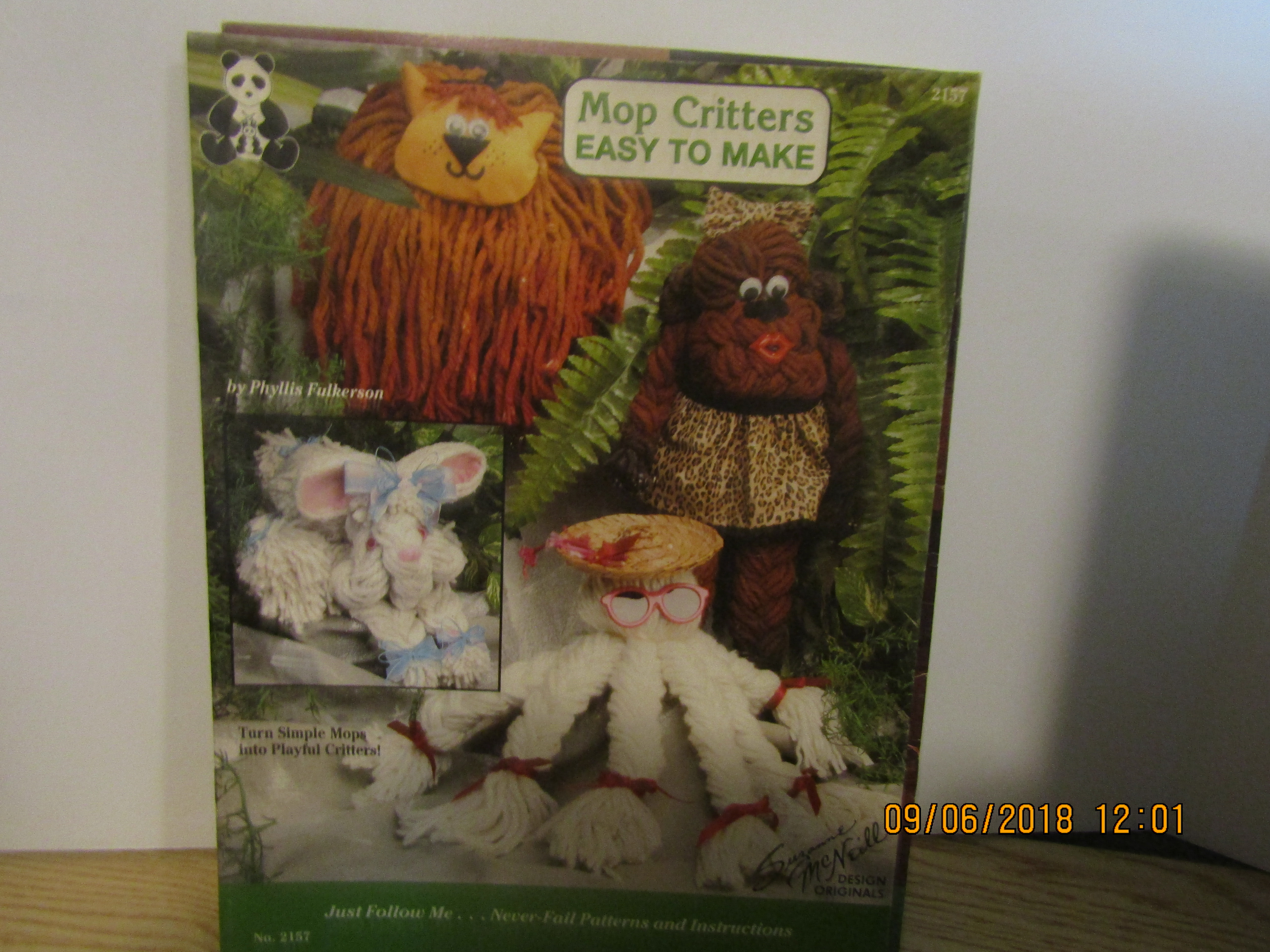 Design Original Mop Critters Easy To Make #2157