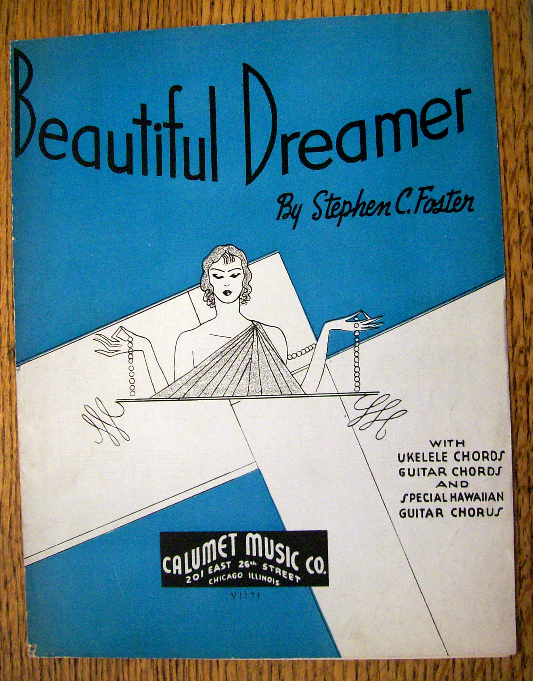 Sheet Music For 1936 Beautiful Dreamer