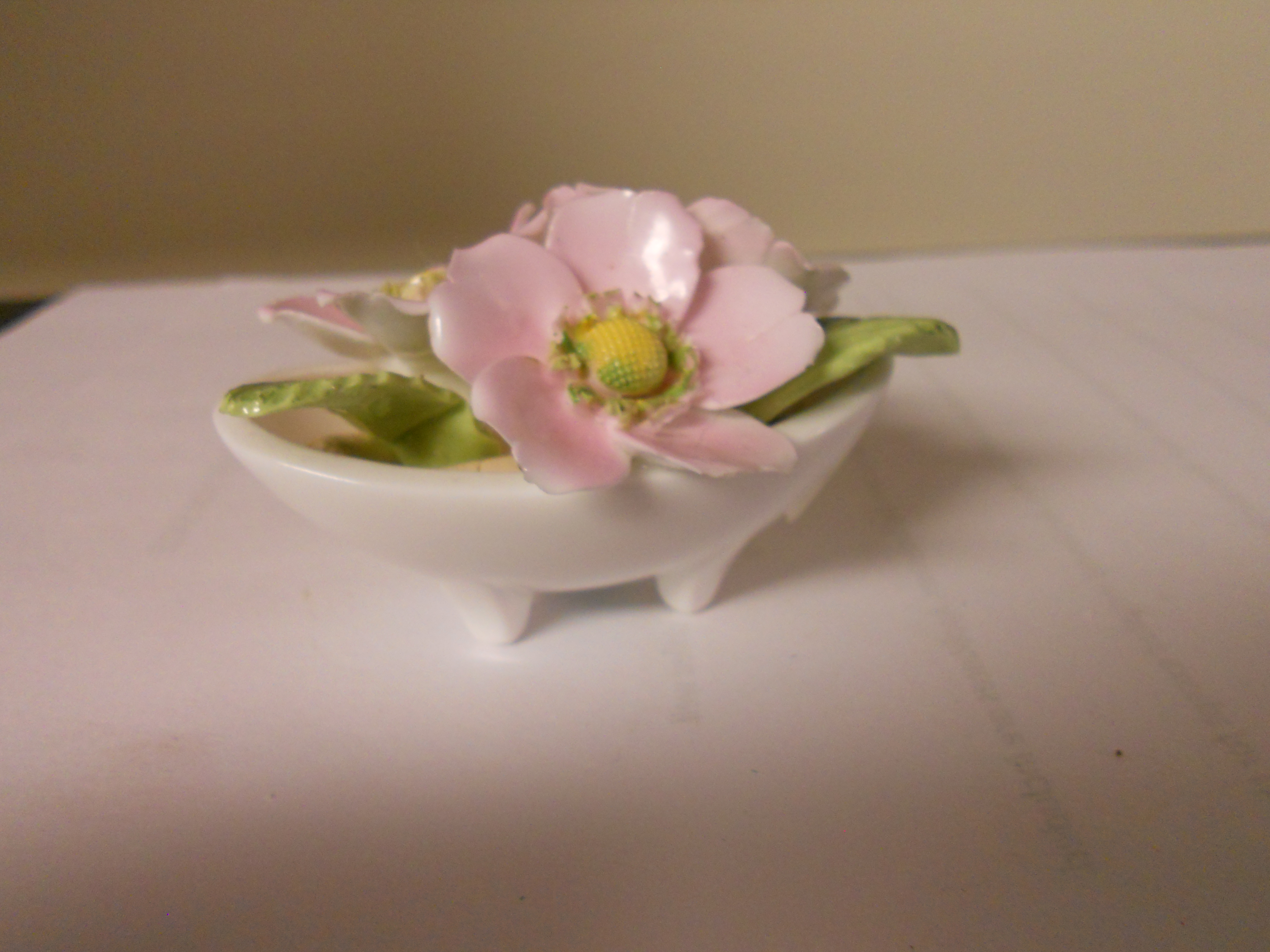September Floral Figurine Crown Staffordshire