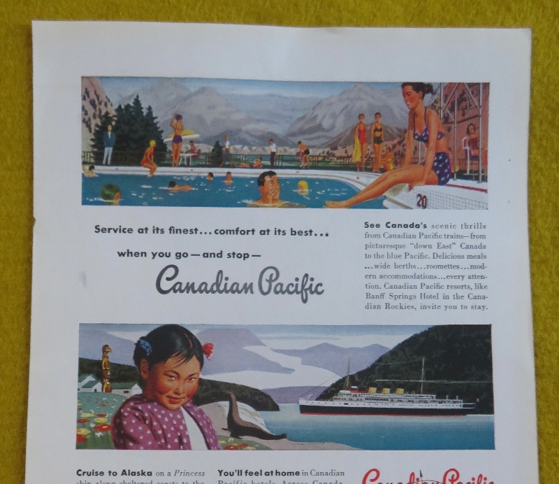 1950 Canadian Pacific With Service At Its Finest