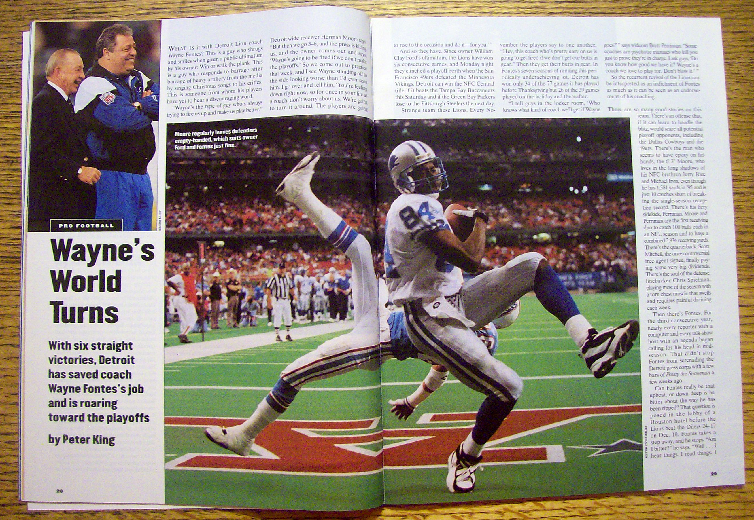 Sport Illustrated Magazine Dec 25, 1995-Jan 1, 1996