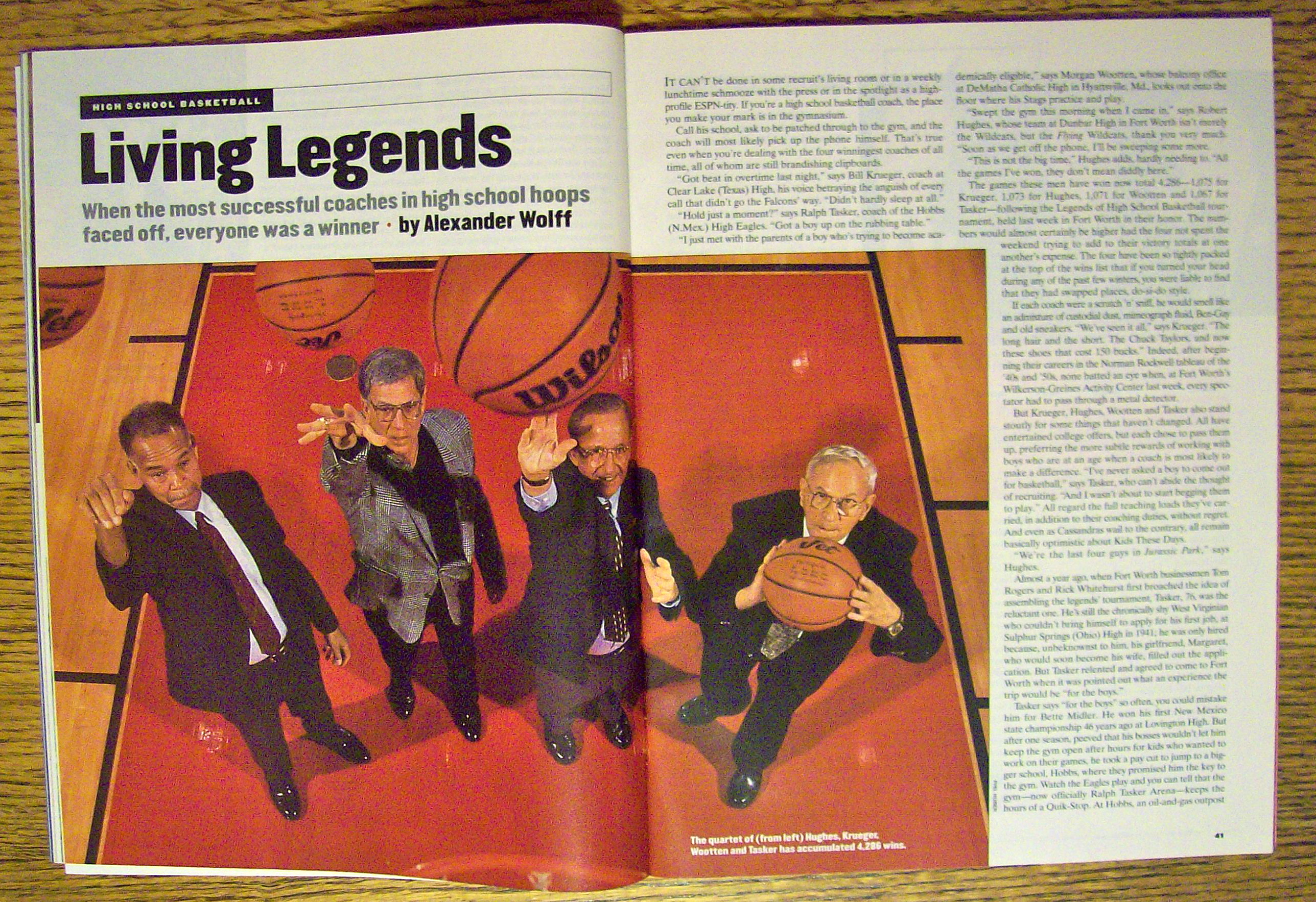 Sport Illustrated Magazine Dec 25, 1995-Jan 1, 1996