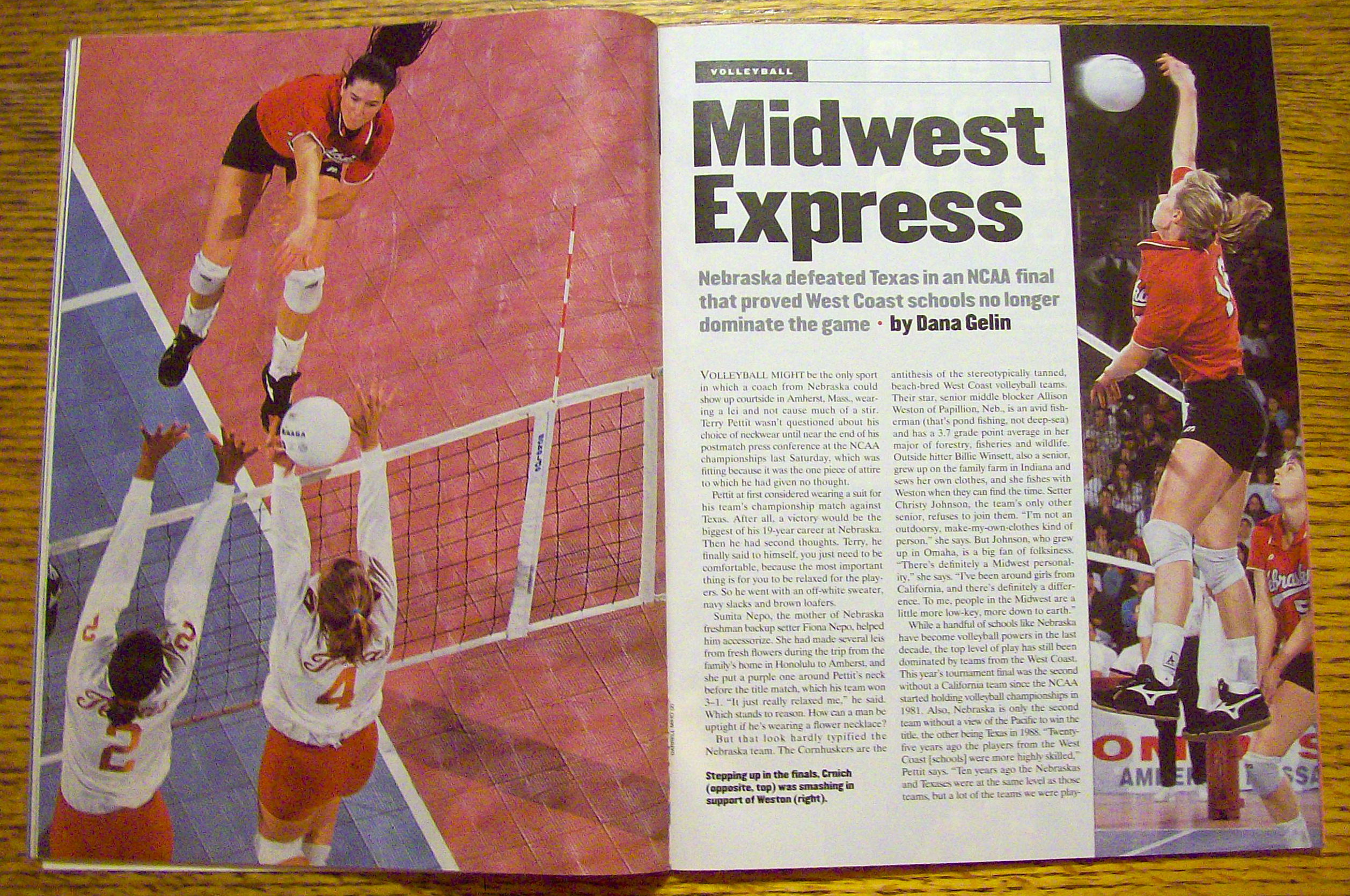 Sport Illustrated Magazine Dec 25, 1995-Jan 1, 1996