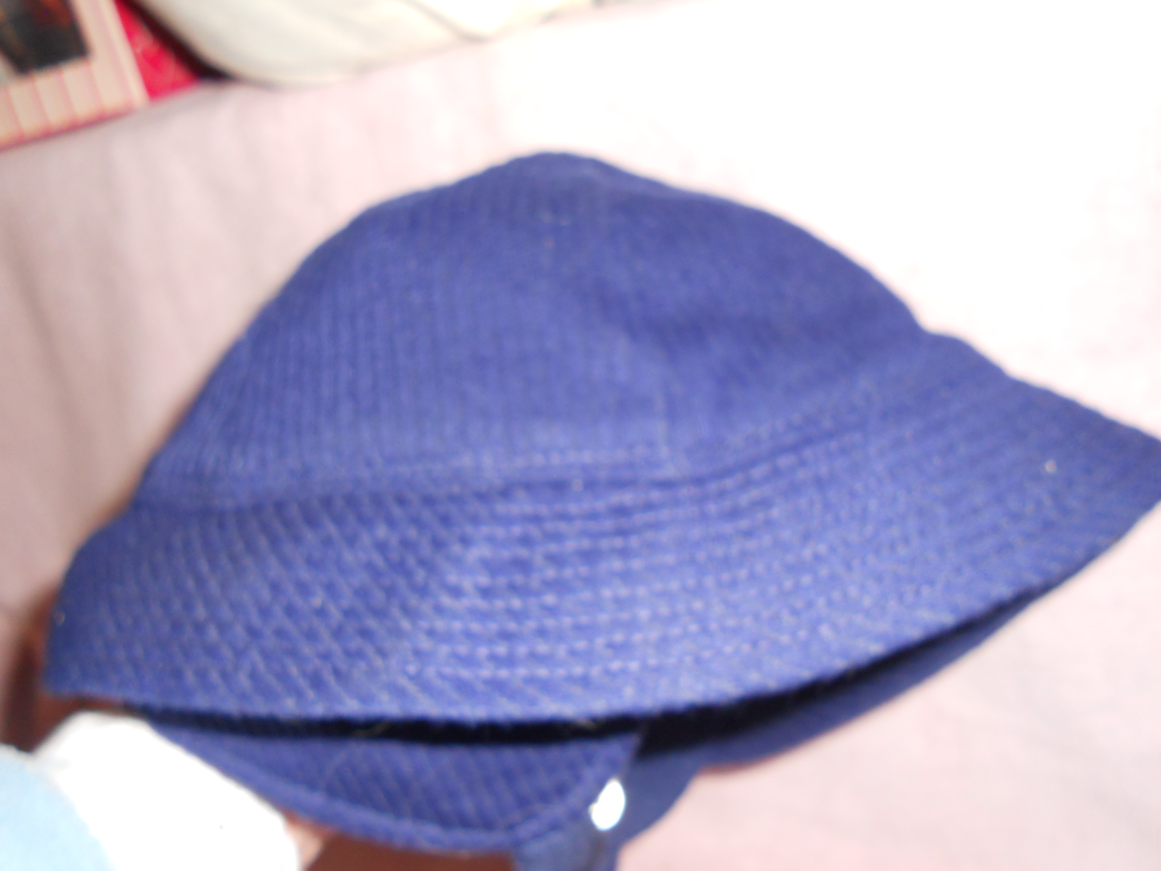 Boys or Girls Navy Blue Hat with Ear Flaps