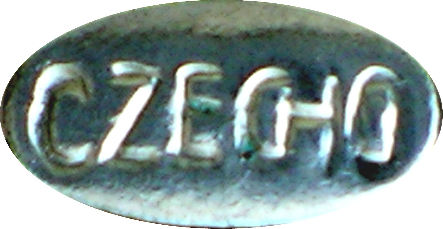 Sparkling Duo of CZECHO Crystal Brooches