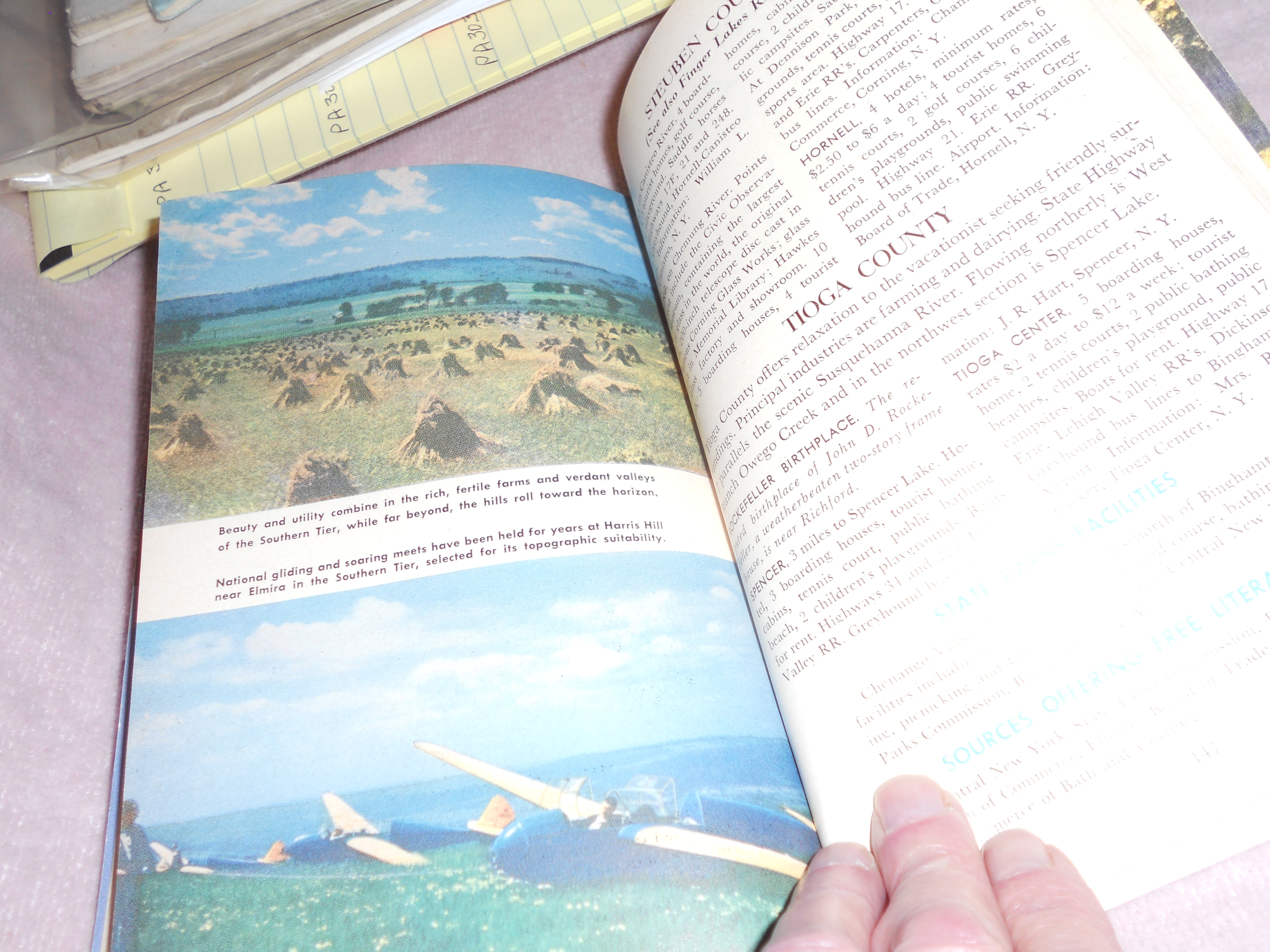 New York State Vacationlands Booket