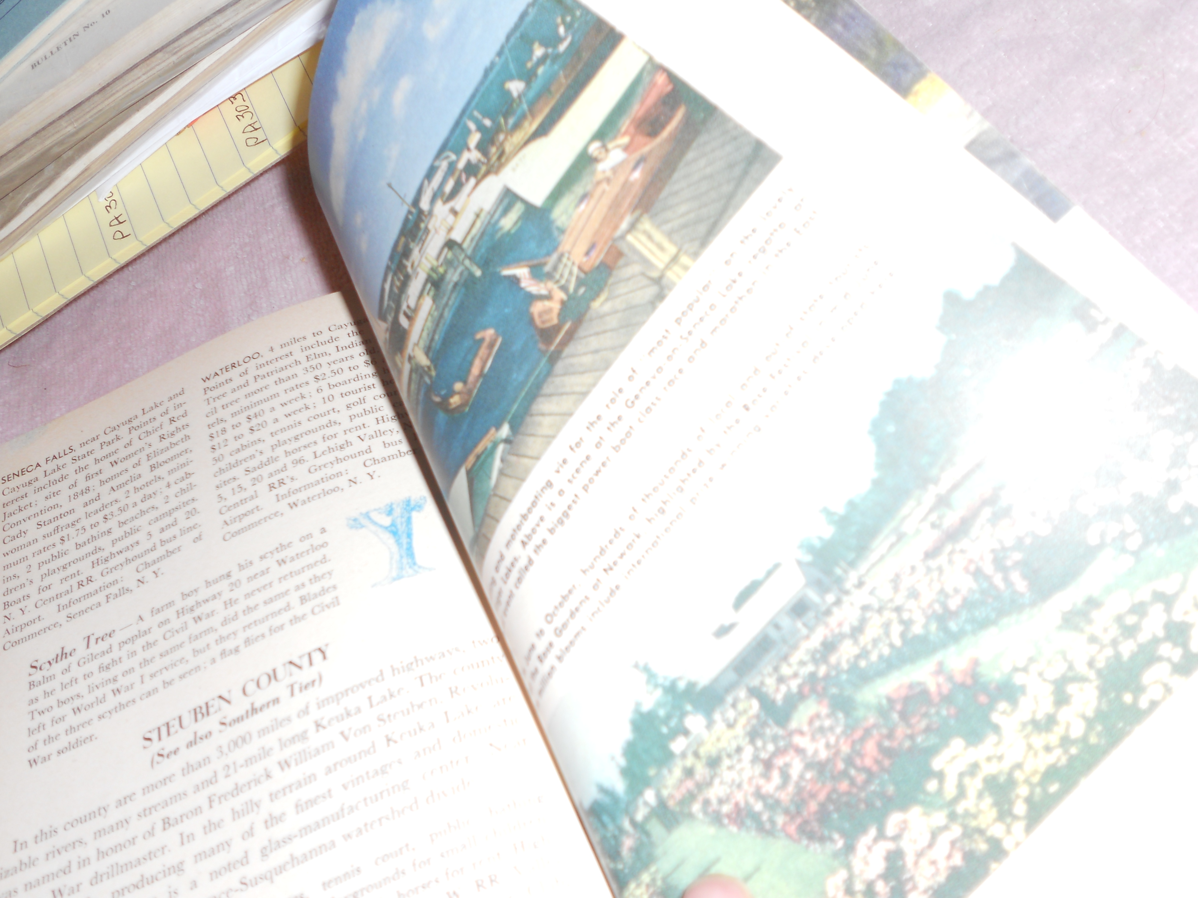 New York State Vacationlands Booket