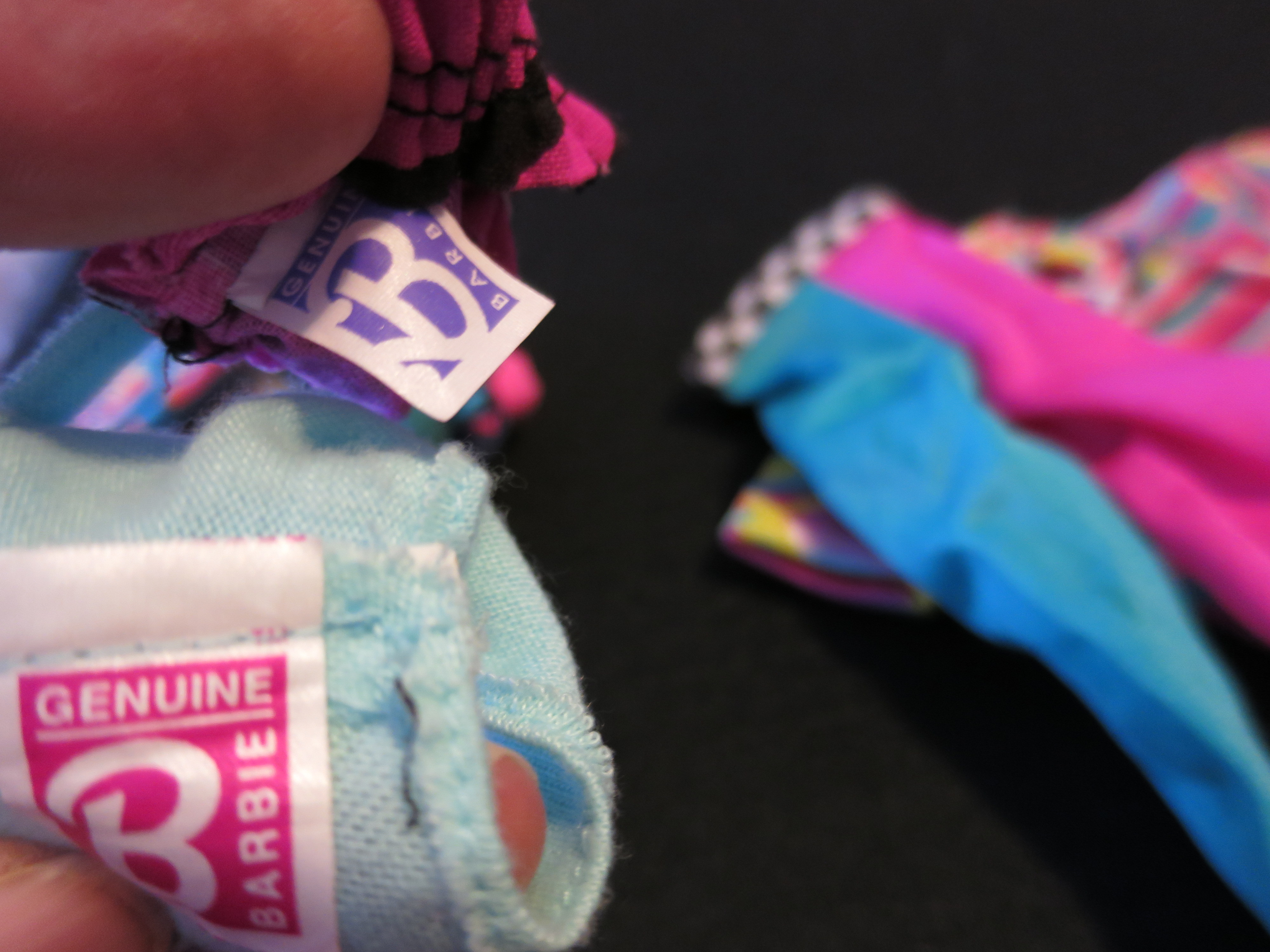 Mattel Barbie Accessories Skirt Shorts Tank Top Shirt Pants 7pcs