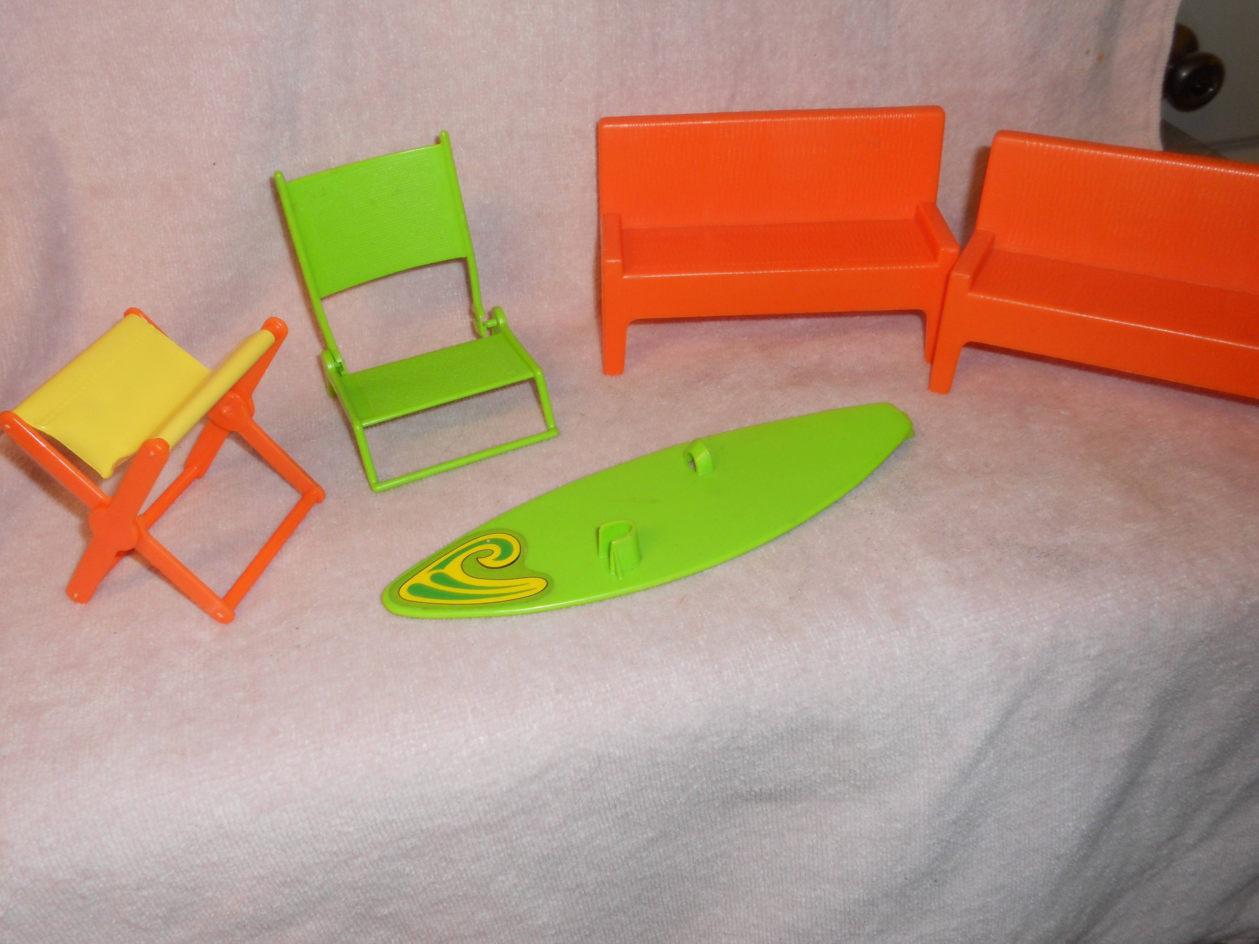 Barbie Doll Furniture Surfboard Mattel 1973