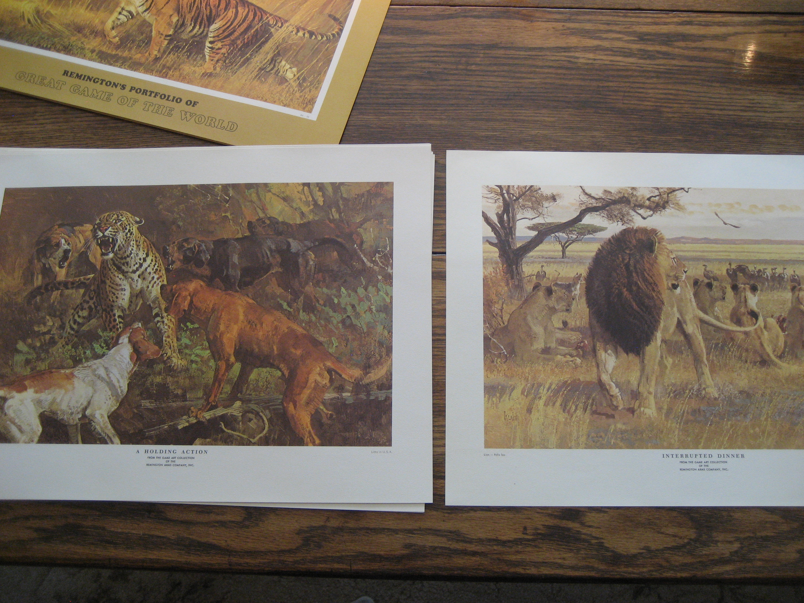 Remington's Portfolio of Great Game of the World