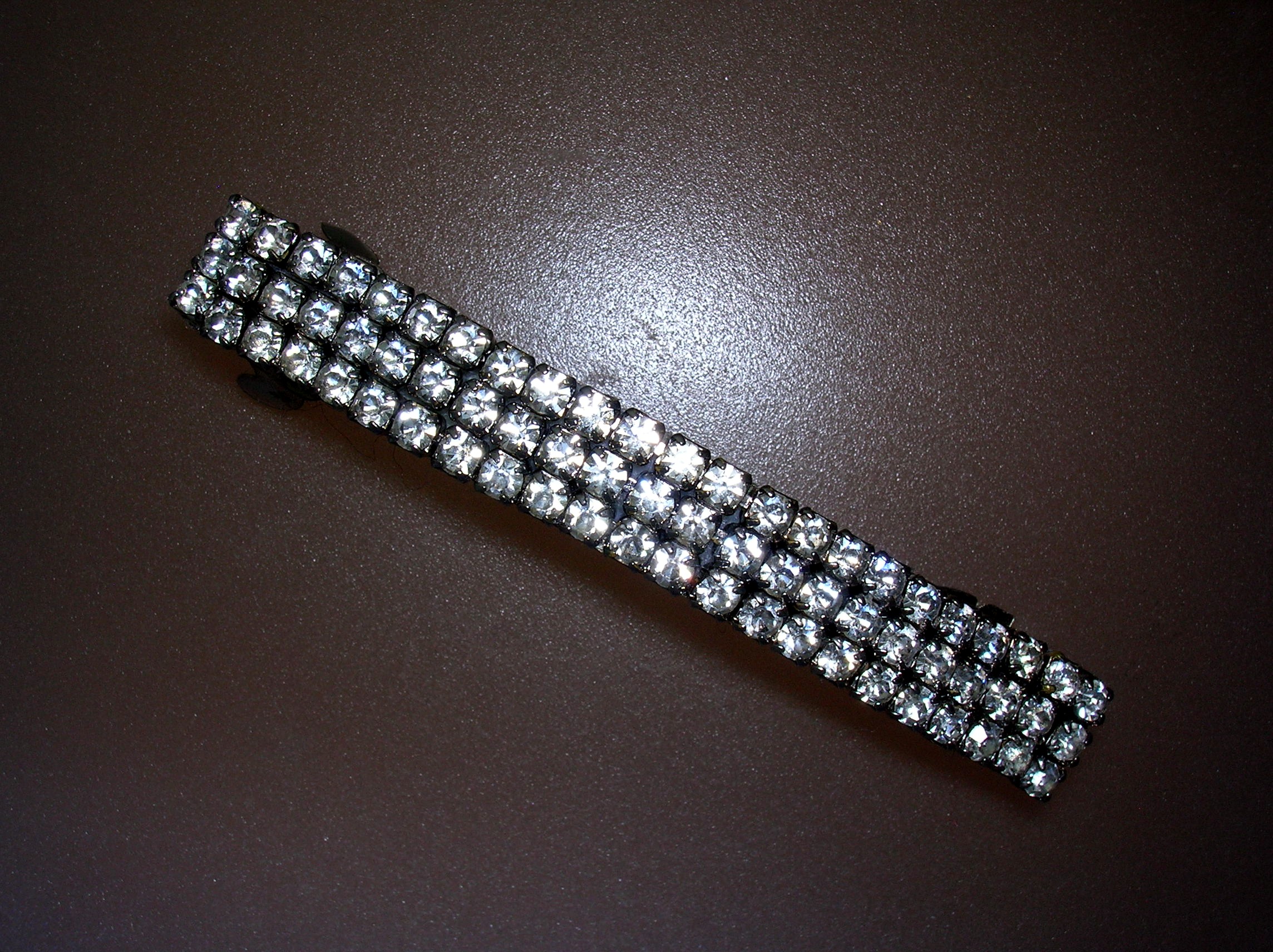 Rhinestone  Hair Barrette 69 Claw Set Crystals