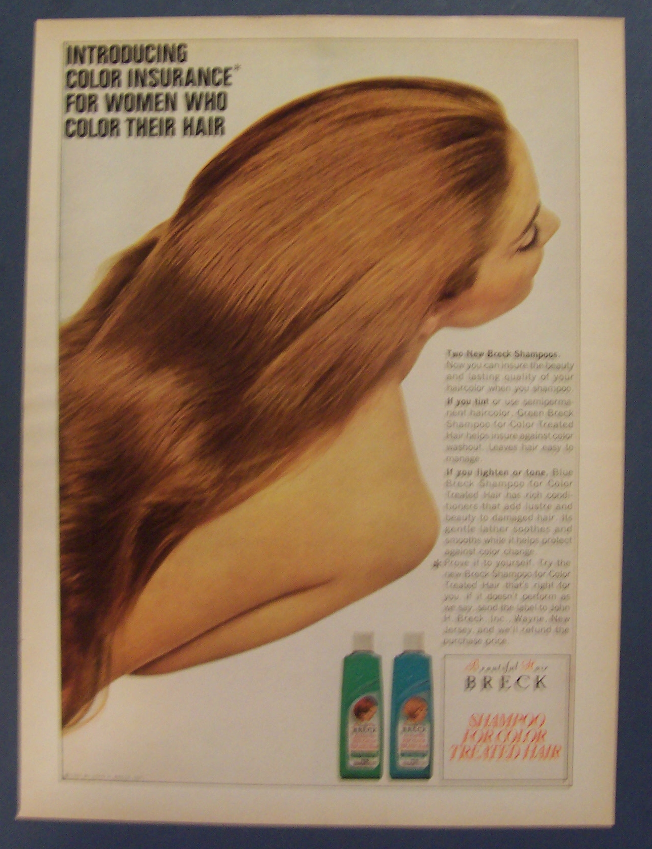 1966 Breck Shampoo