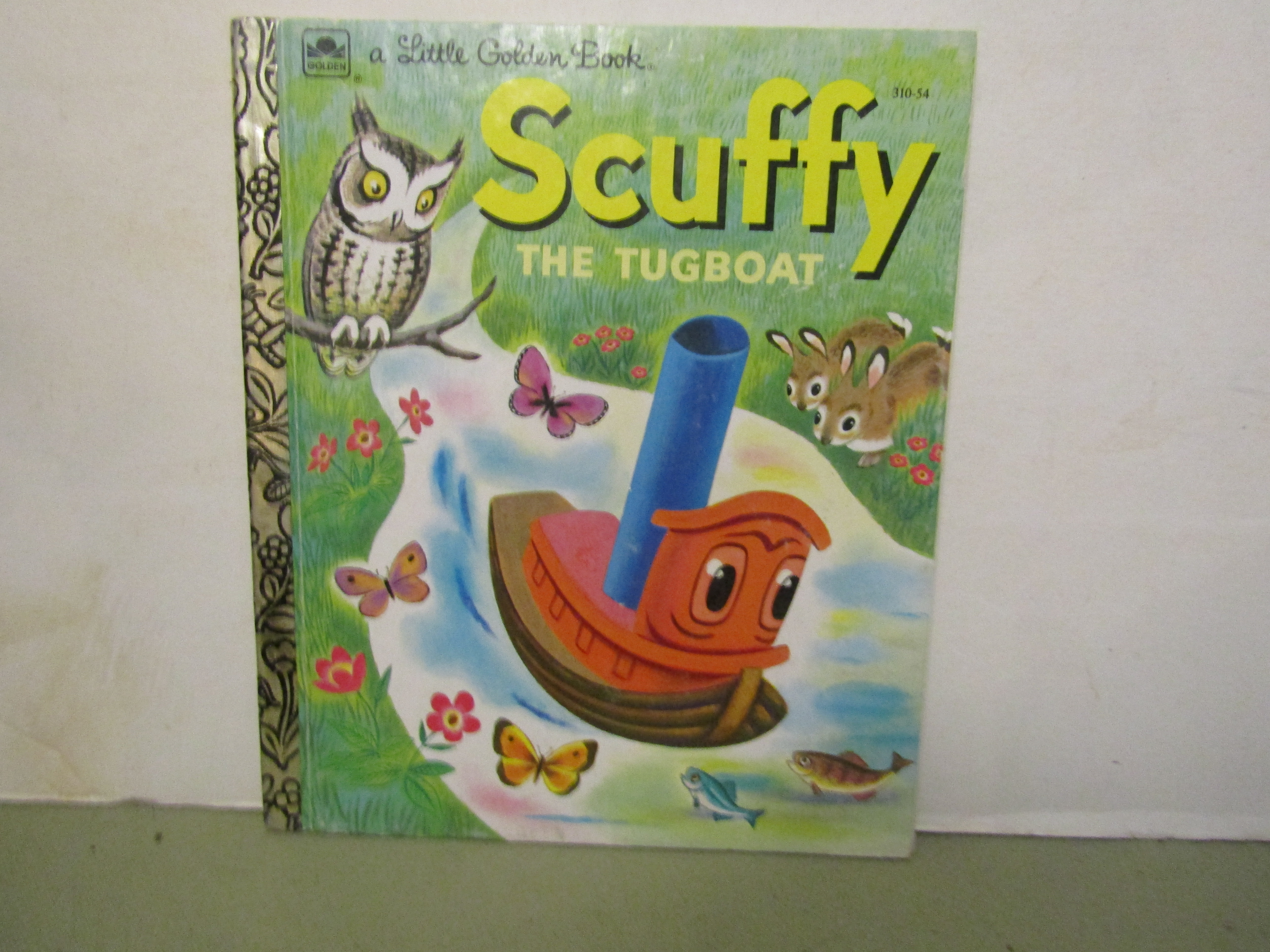 Little Golden Book Scuffy The Tugboat 1994
