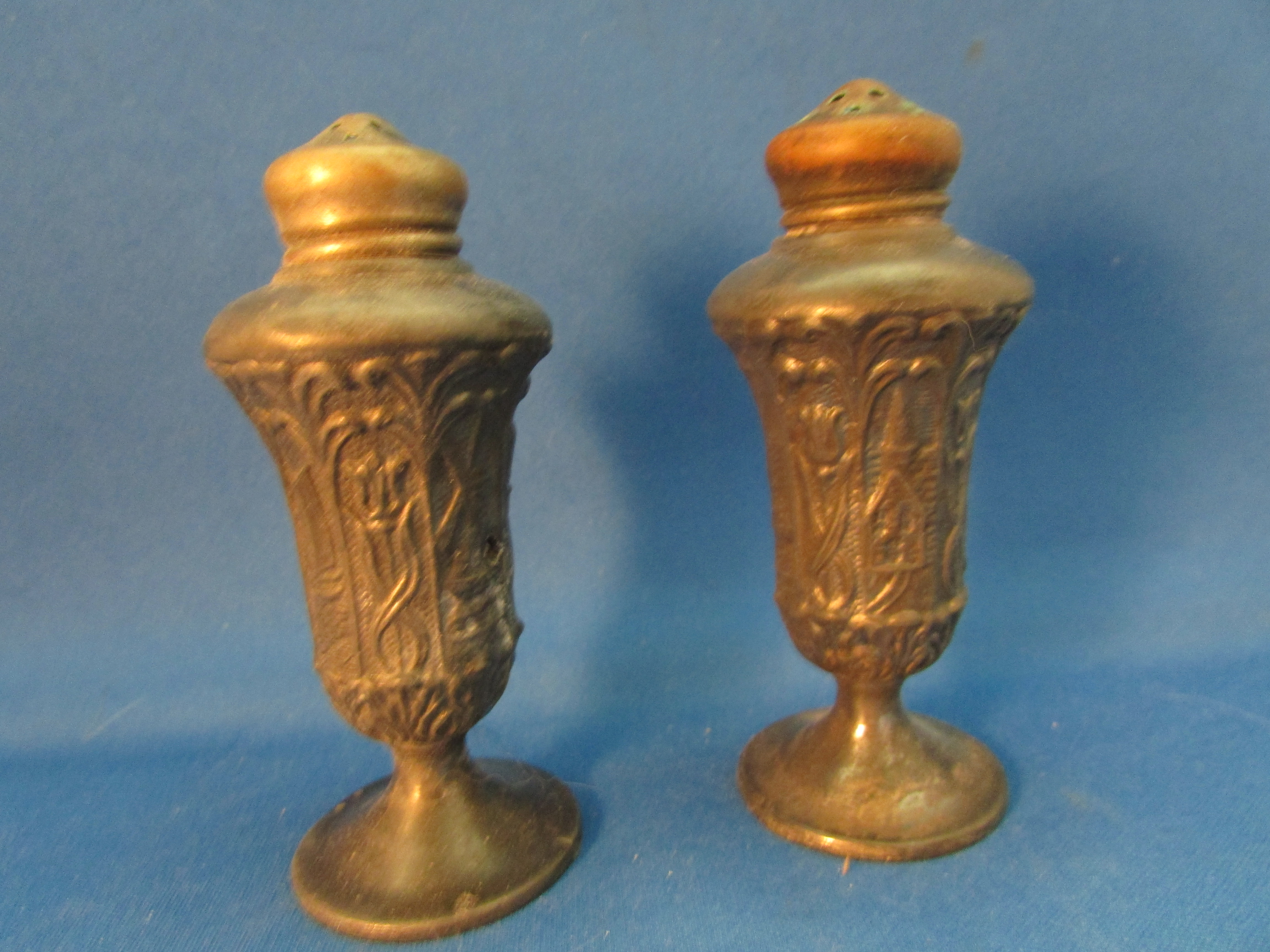 Silver Plated Salt and Pepper Shakers from Nation Silver Com