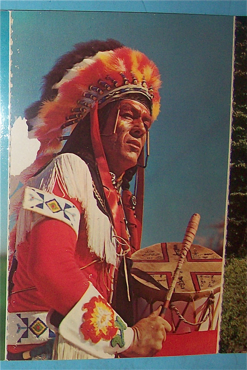 4 Indian Postcards (Dancer, Chief, Maid & More)
