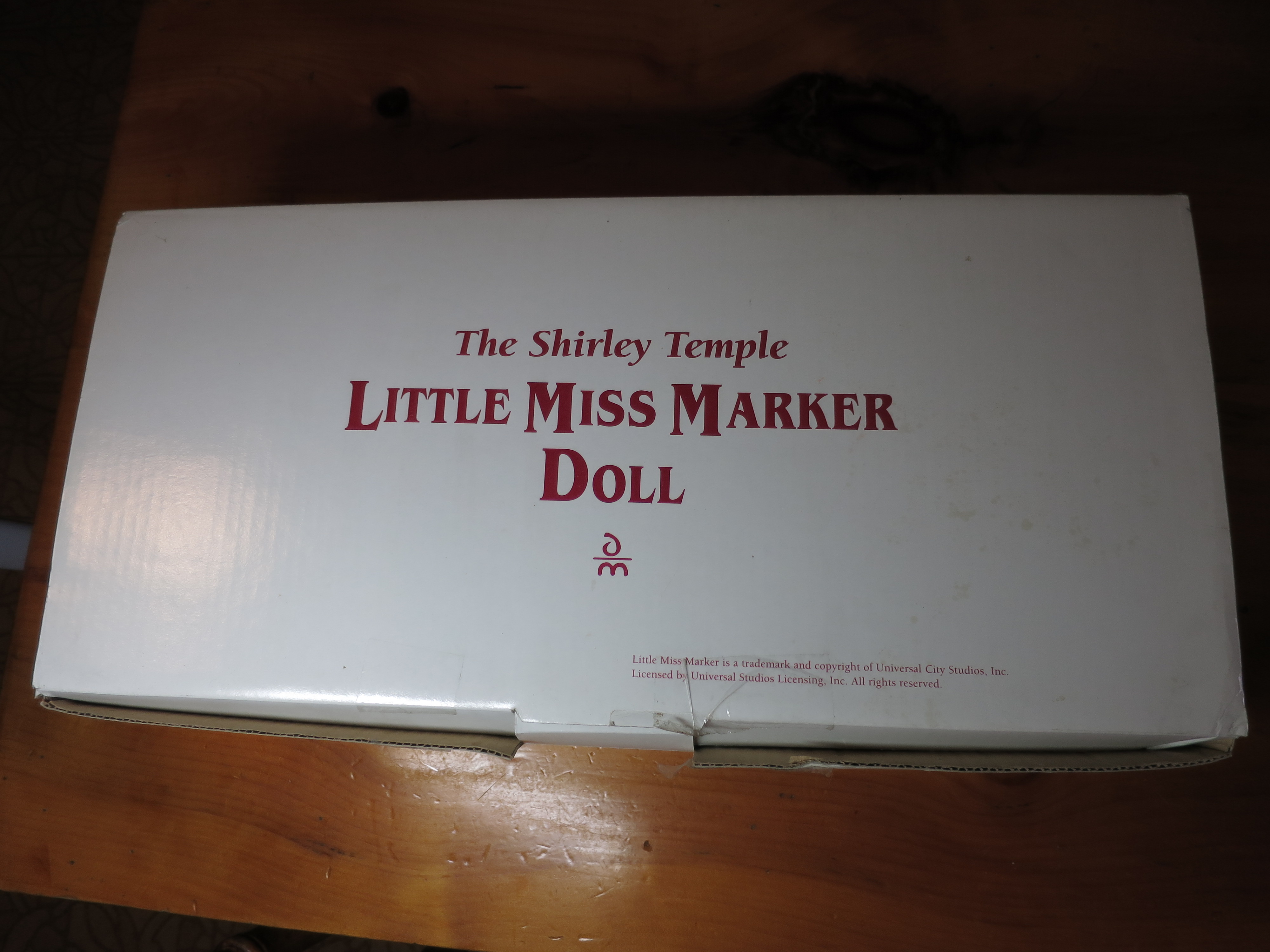 Danbury Mint Shirley Temple Little Miss Marker 18 inch