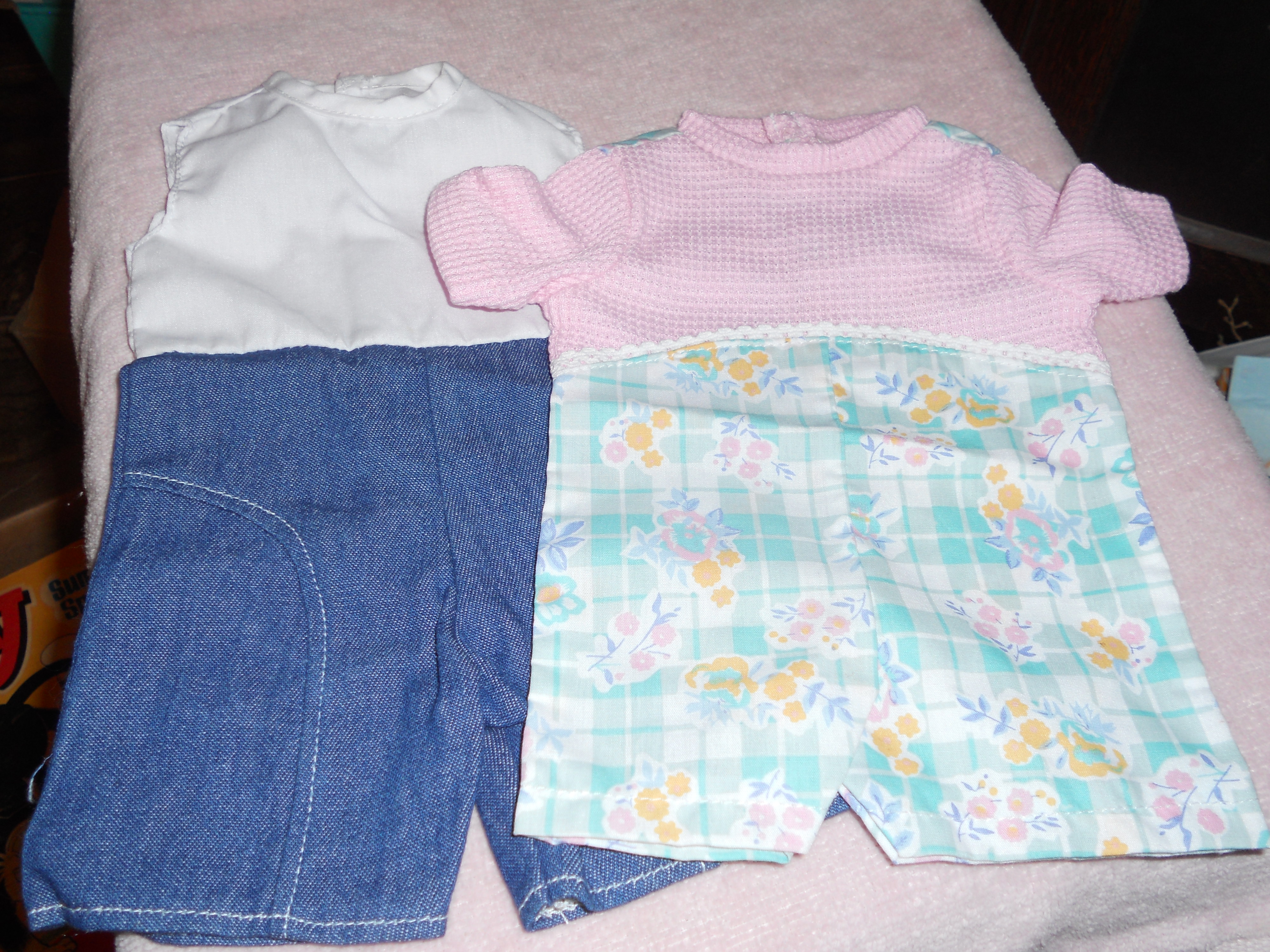 Doll Clothes Shorts and Tops Two Fits 18 inch