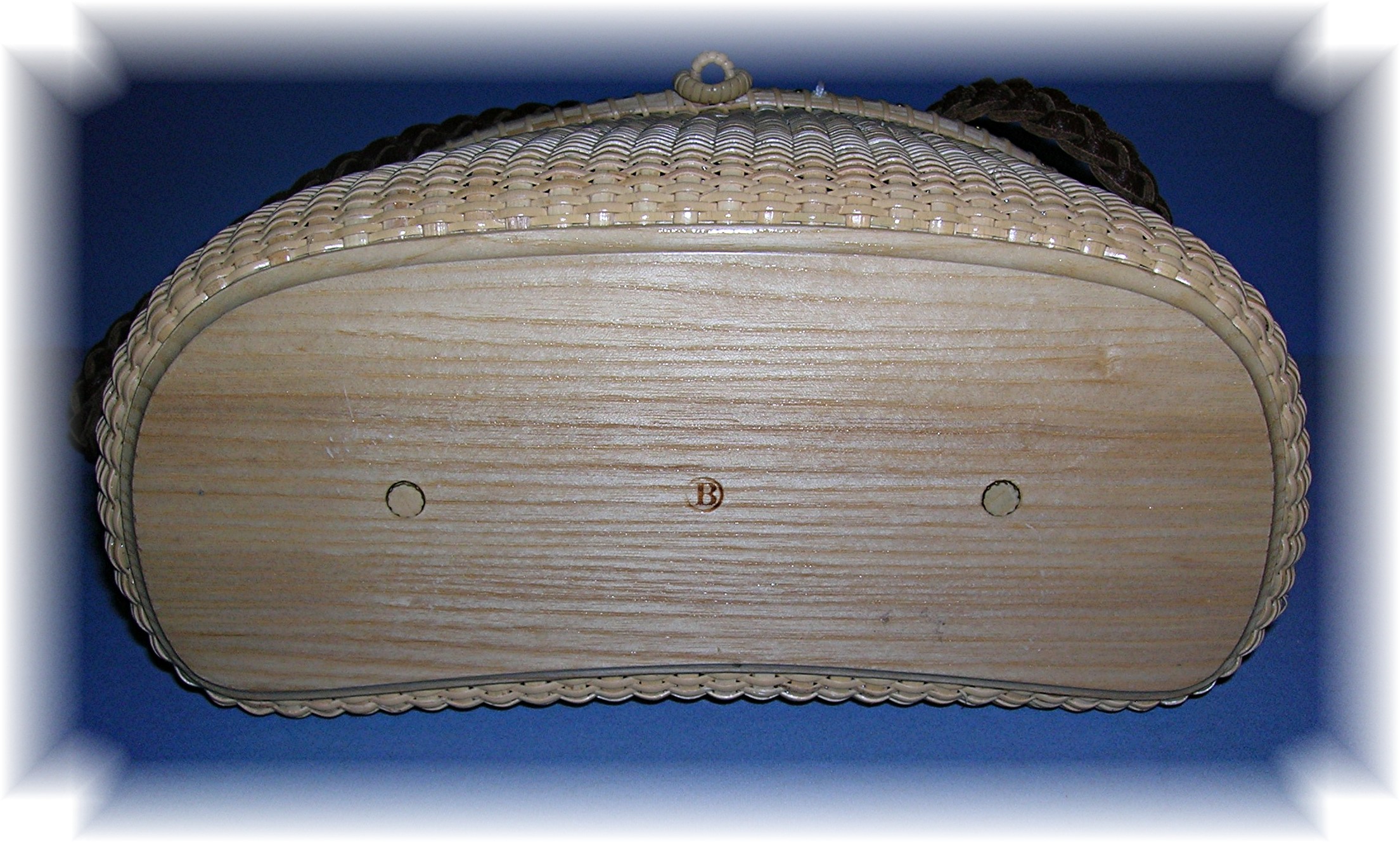 Nantucket B arlow Basket Woven Leather Strap