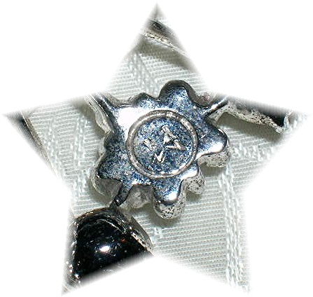 EISENBERG Sterling Silver Crystal Spray Brooch
