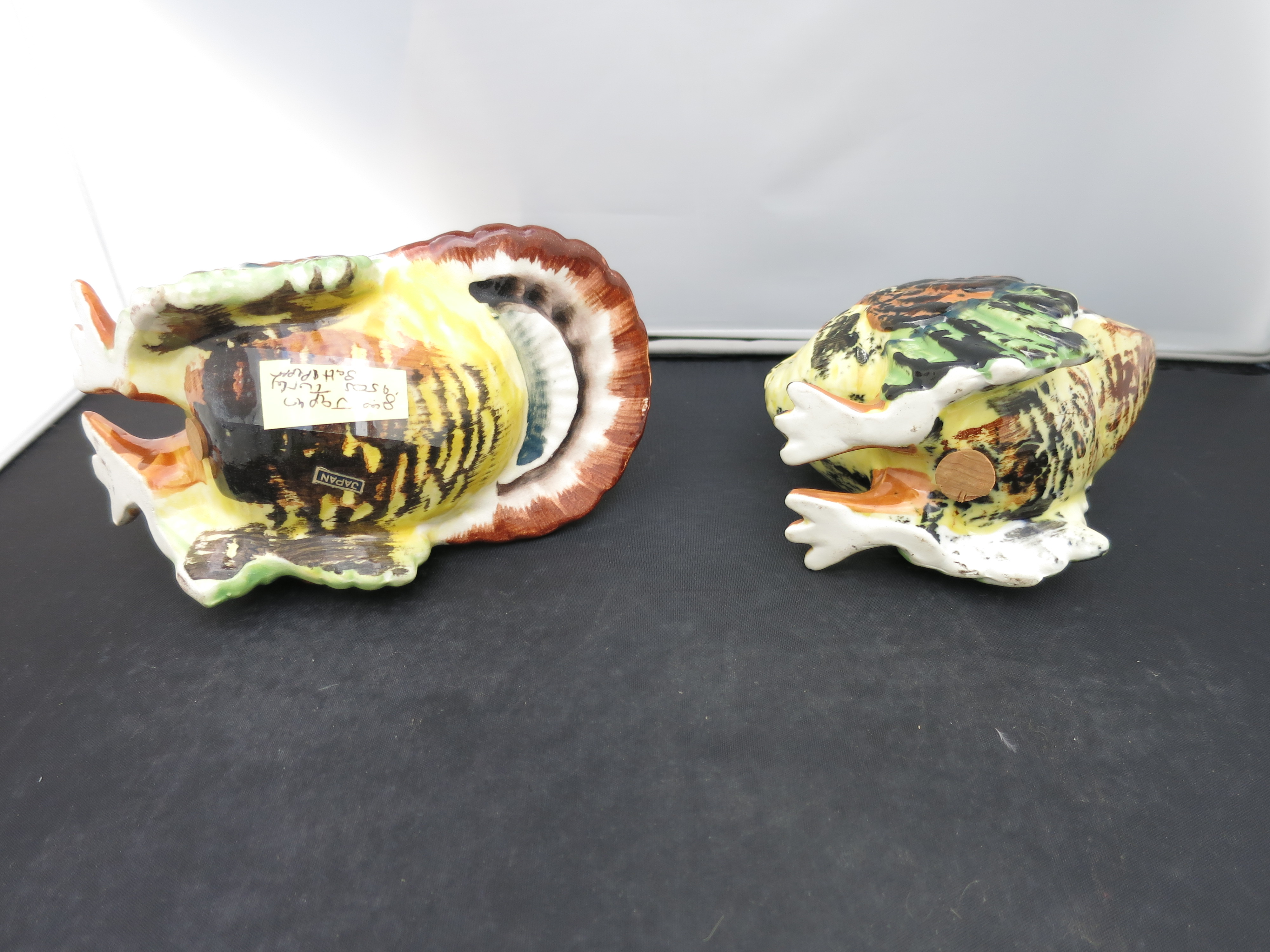 Vintage Turkey Salt and Pepper Shakers Japan Label