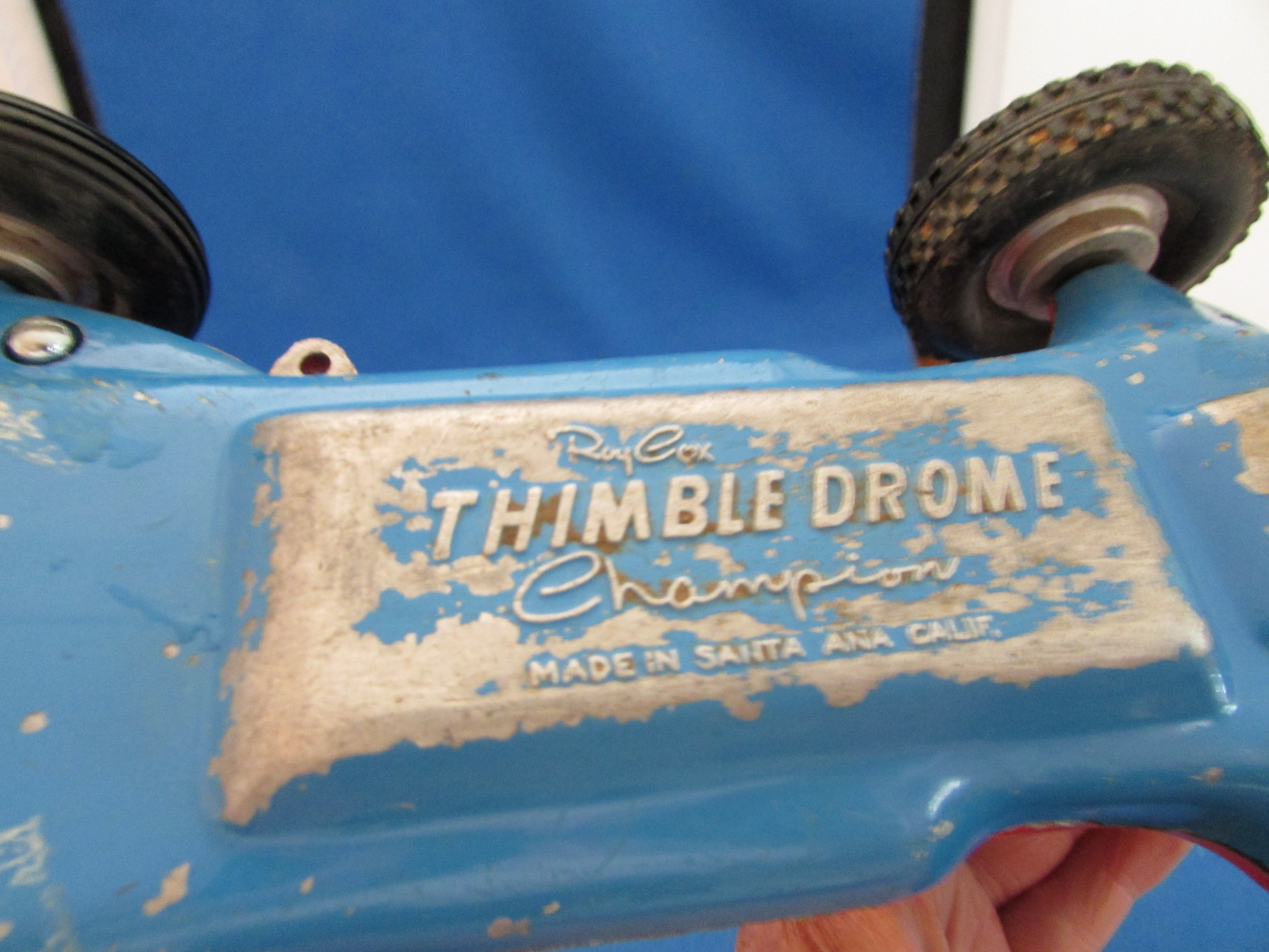 Roy Cox Thimble Drome Thether Car #62