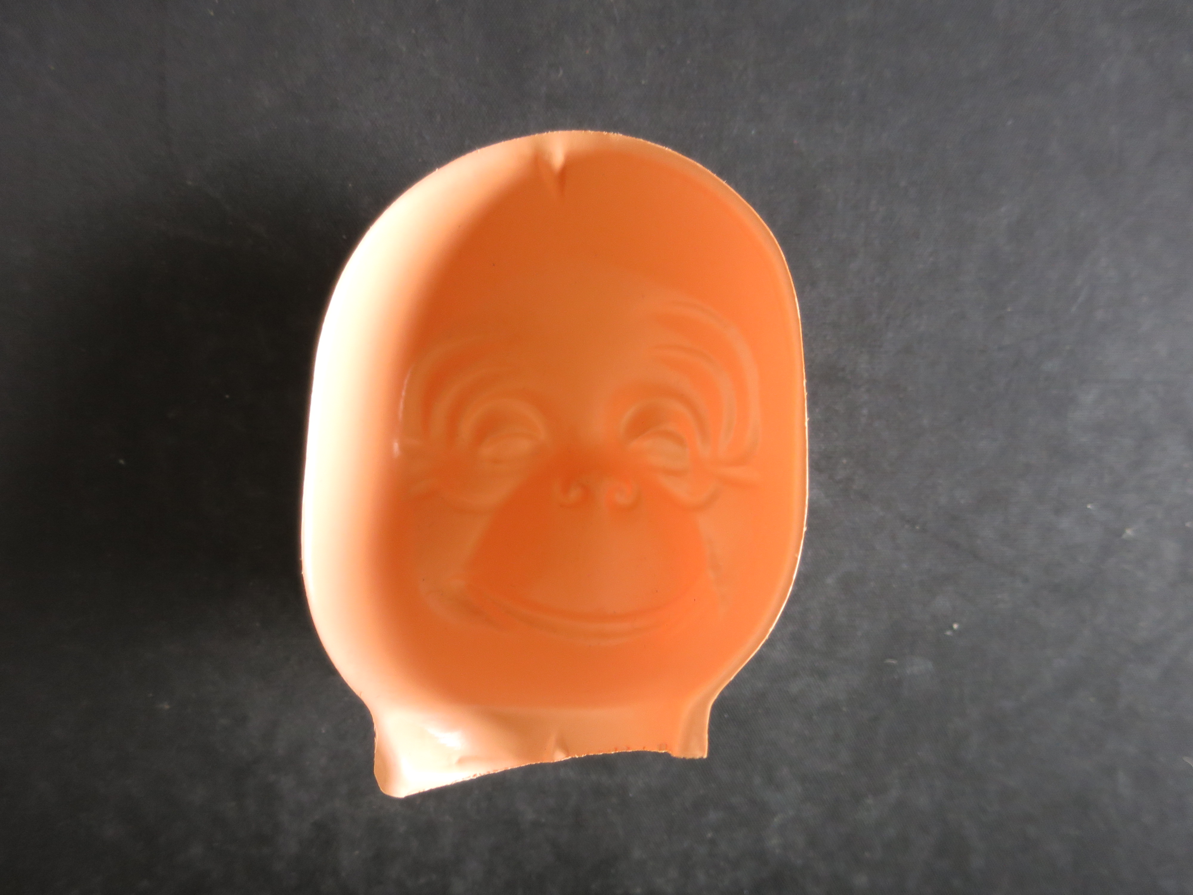 Vintage Monkey Plastic Face Mask Head Doll Crafting
