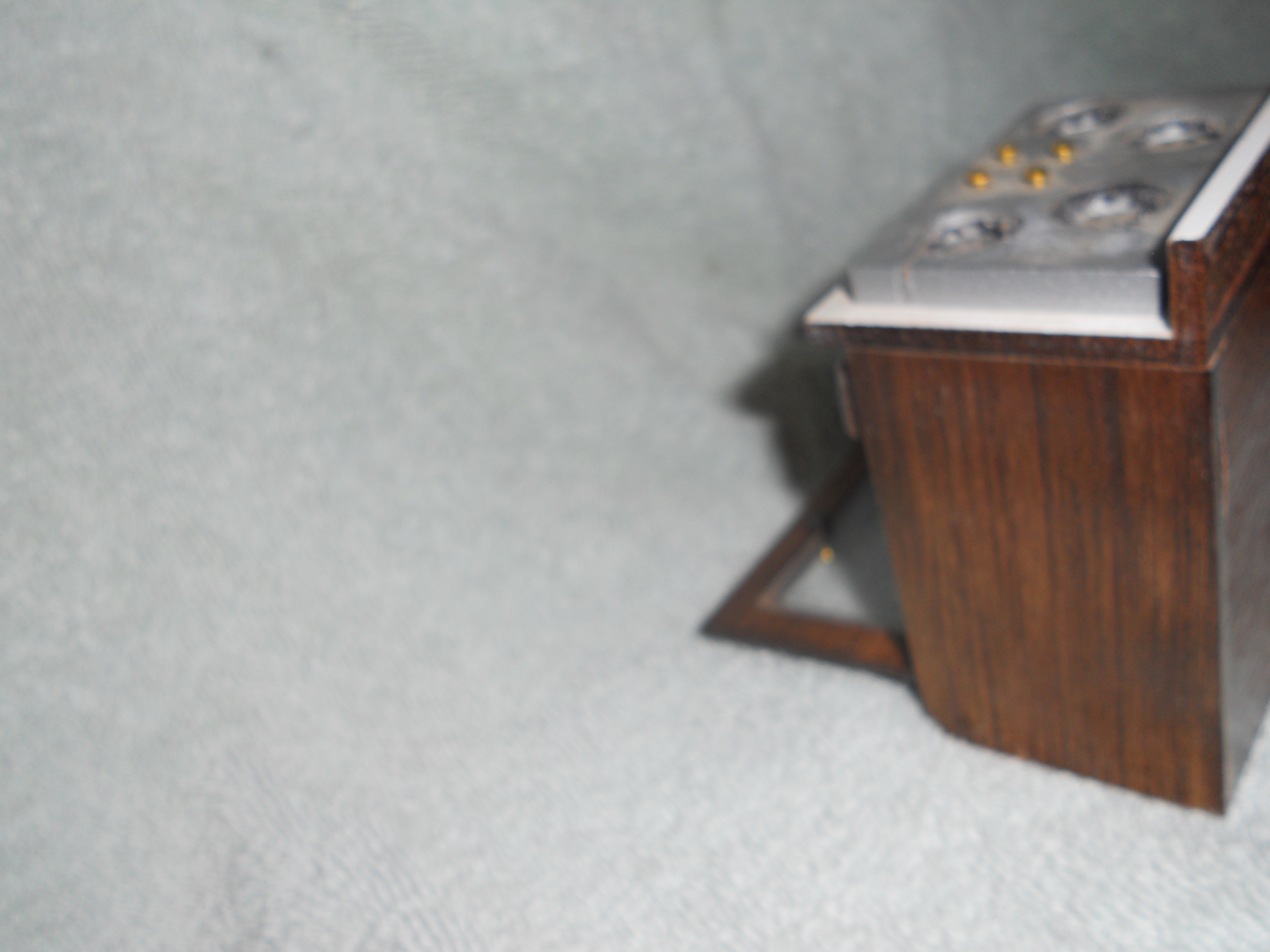 Dollhouse Kitchen Stove Made of Wood