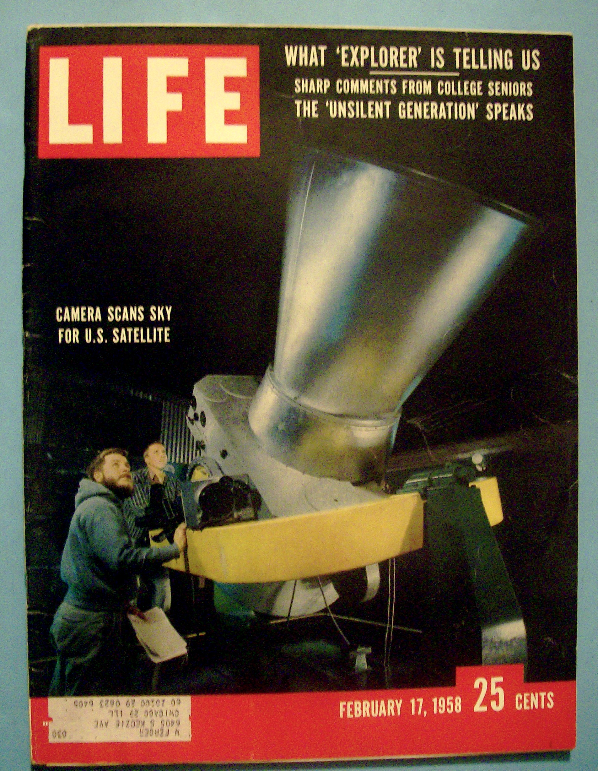 Life Magazine - February 17, 1958 - U.S. Satellite