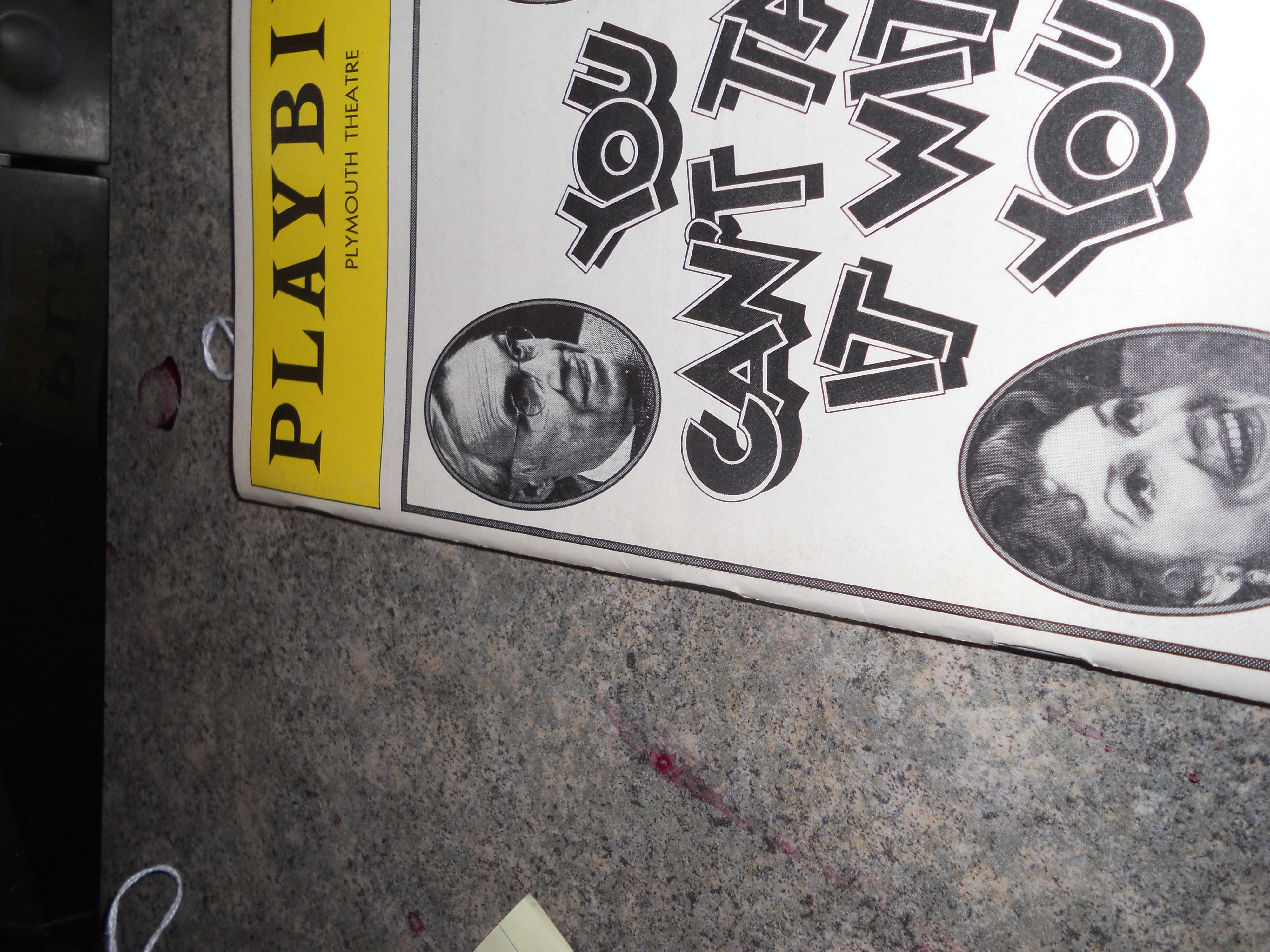 Plymouth Theater Playbill Program 1983 vol 83