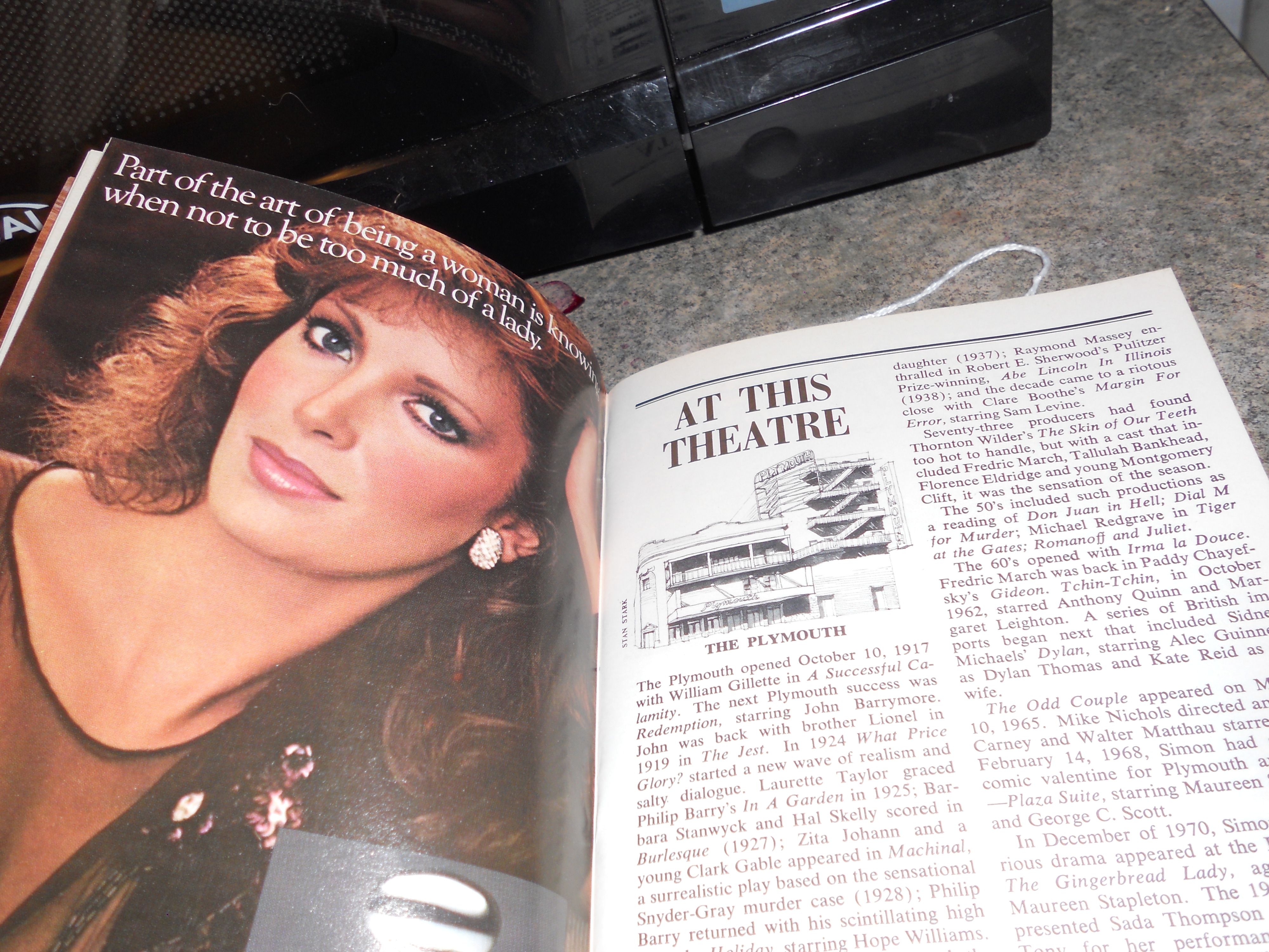 Plymouth Theater Playbill Program 1983 vol 83