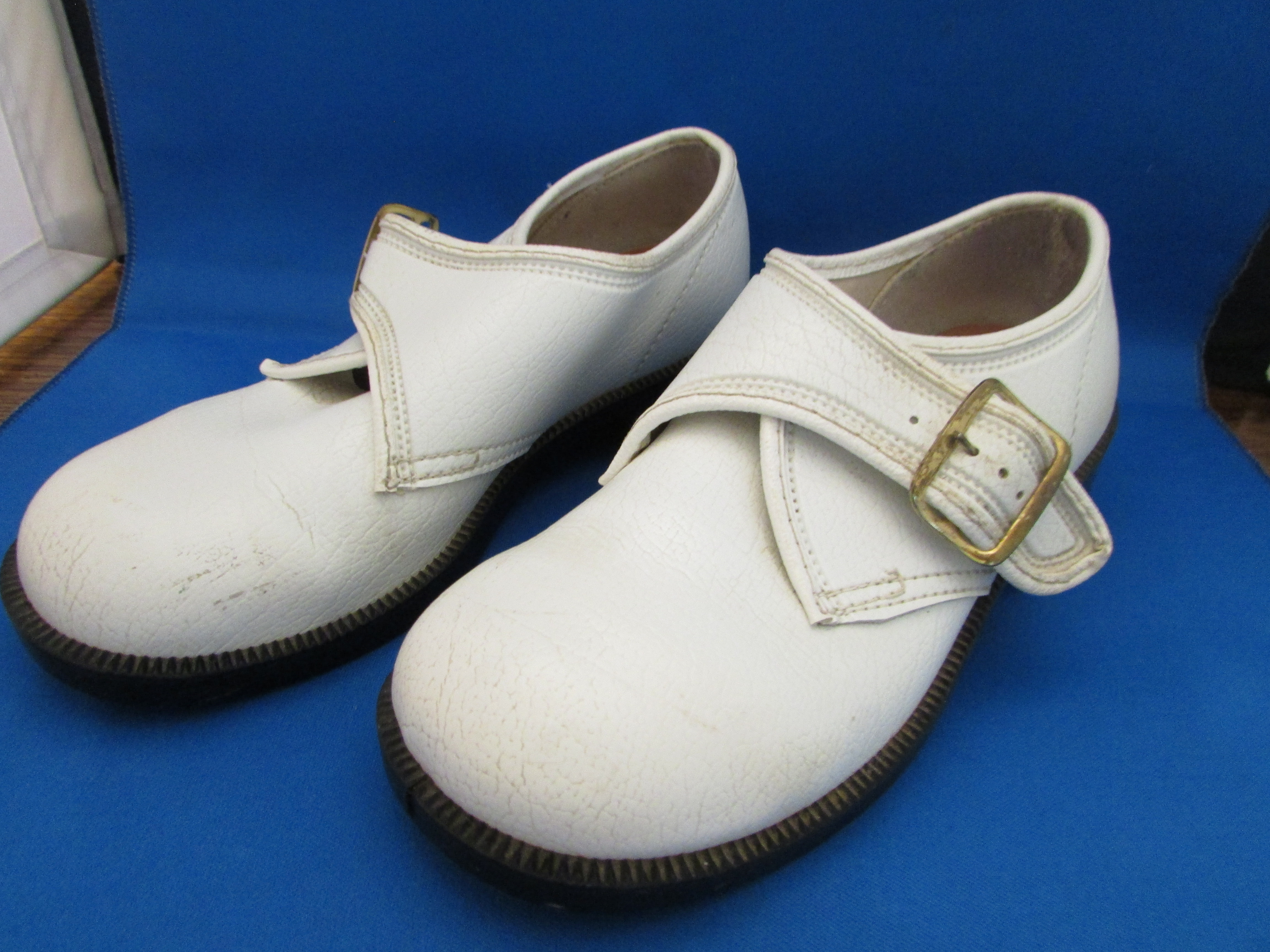 Child's White Sturdy Steppers Shoes