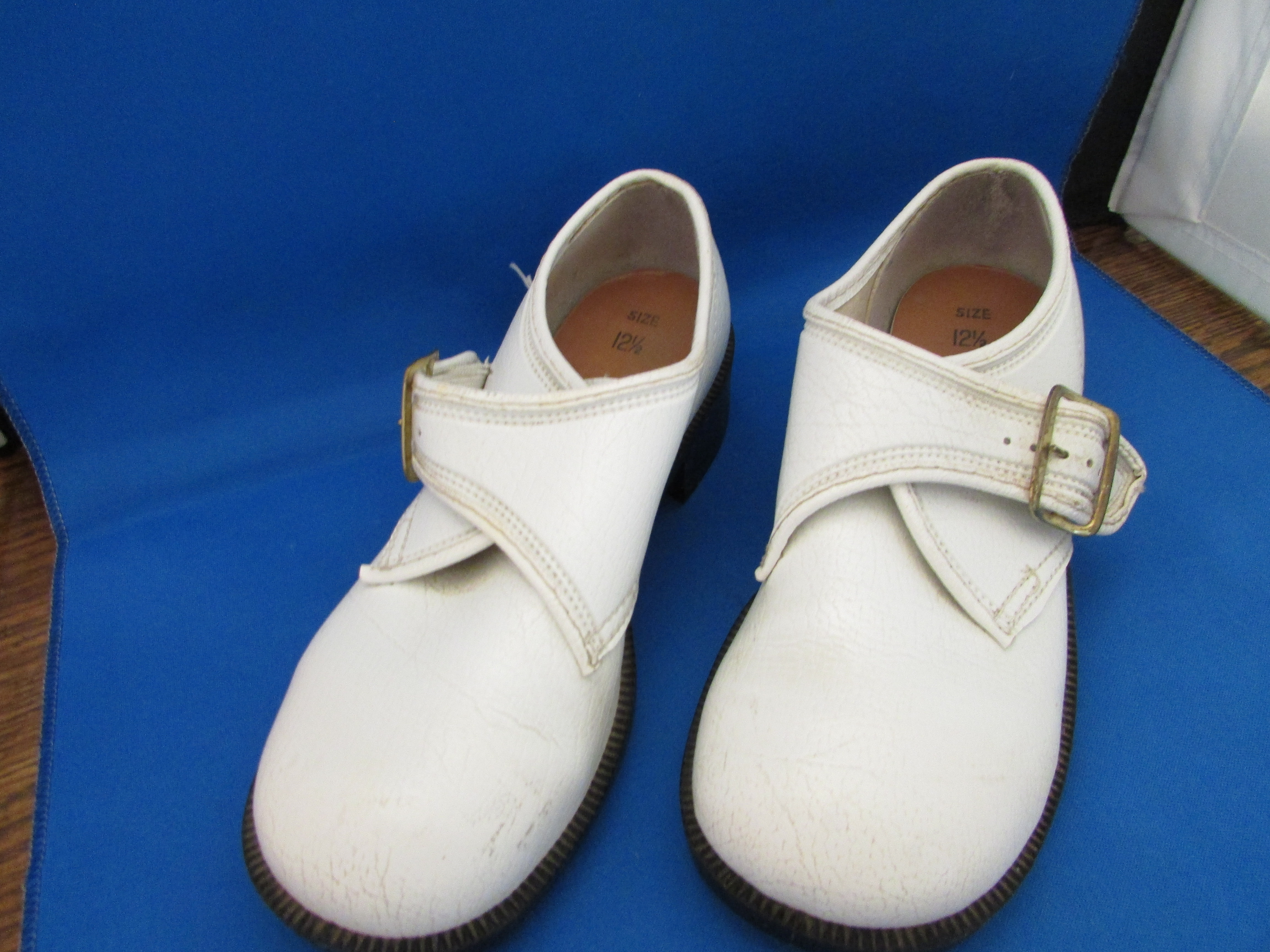Child's White Sturdy Steppers Shoes