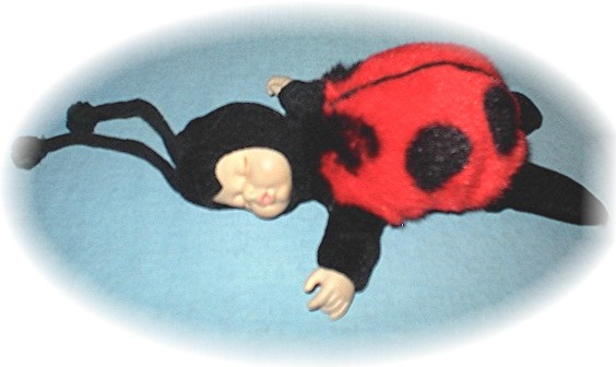 Anne Geddes Sleeping Lady Bug