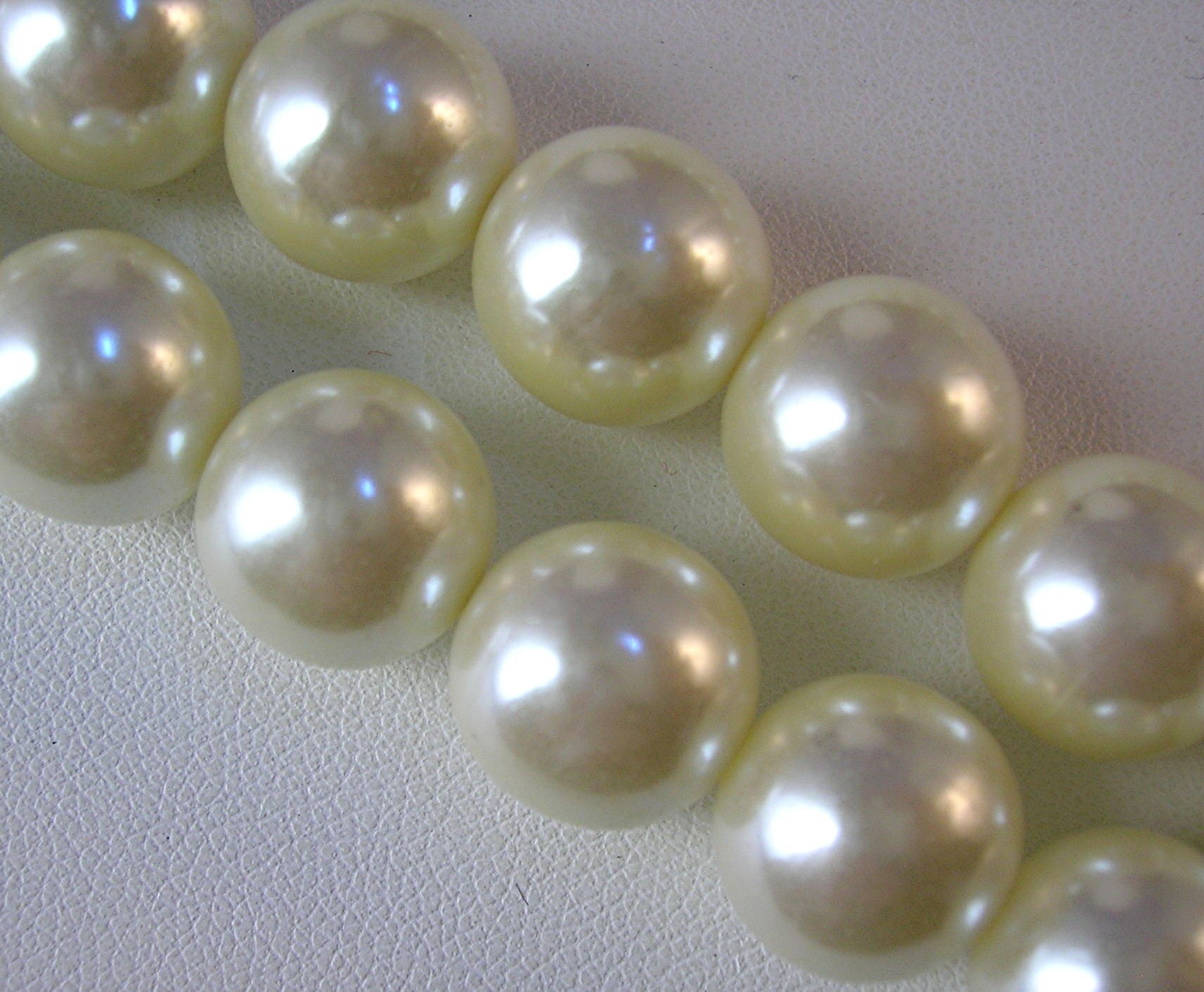 11mm Pearl Necklace 2 Row