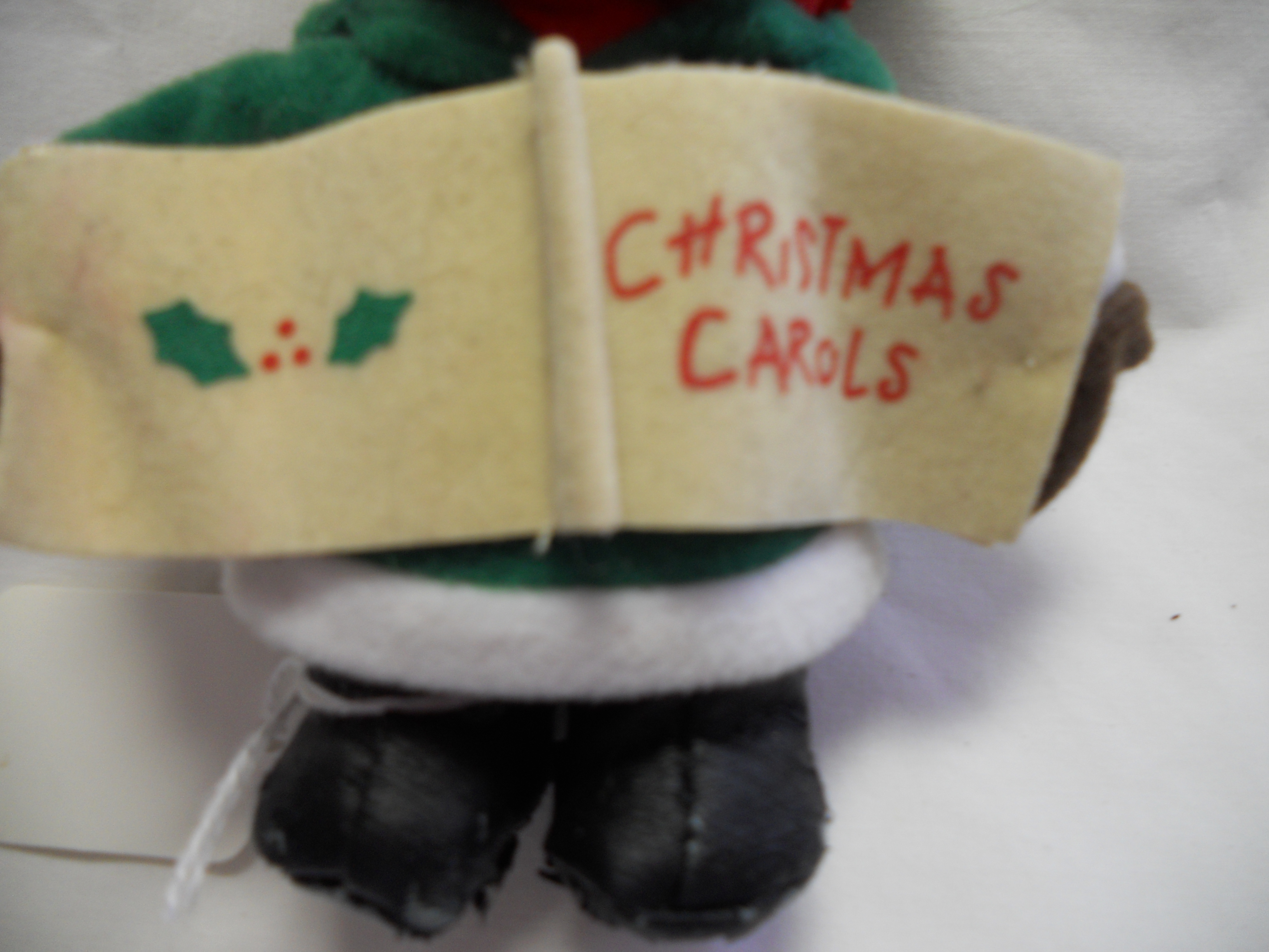 Russ Troll Caroller Green Hair