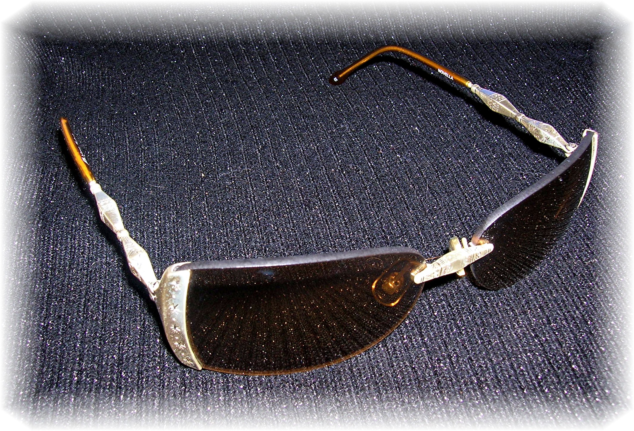 Silver Ornate Brighton Sun Glasses