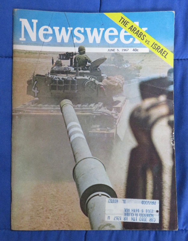 Newsweek Magazine June 5, 1967 The Arabs vs. Israel