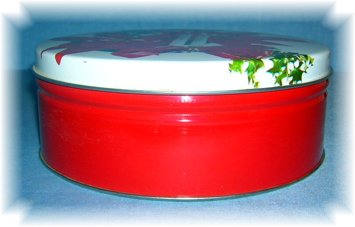 Christmas Tin - Poinsetteas