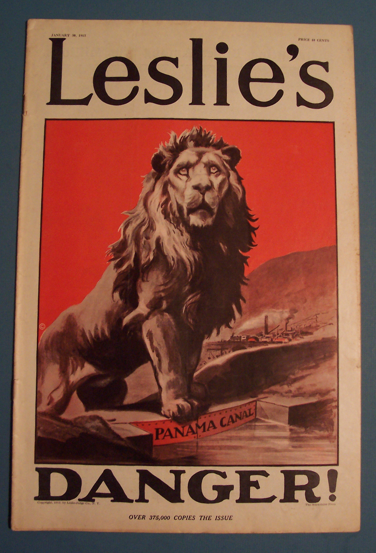 Leslie's Newspaper - January 30, 1913
