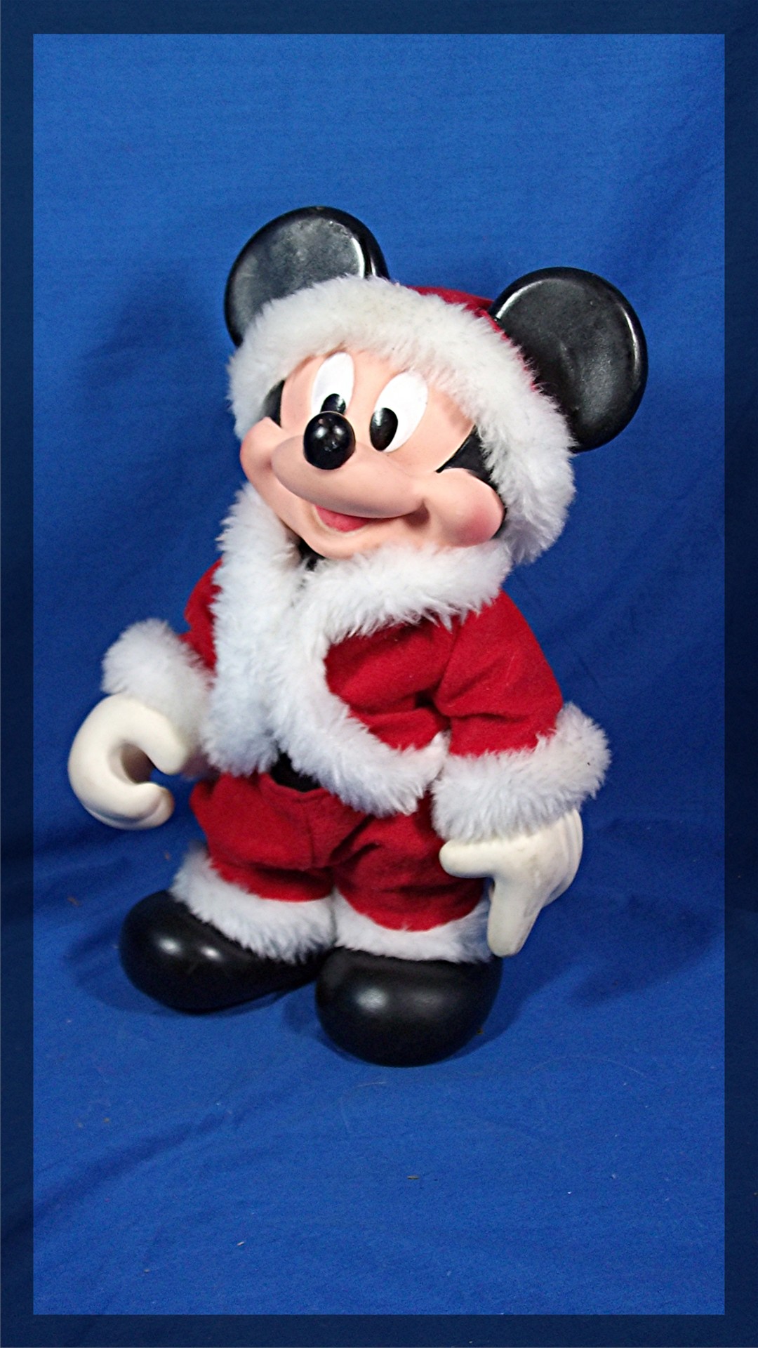 Mickey Mouse Santa Claus doll, Disney ARCO