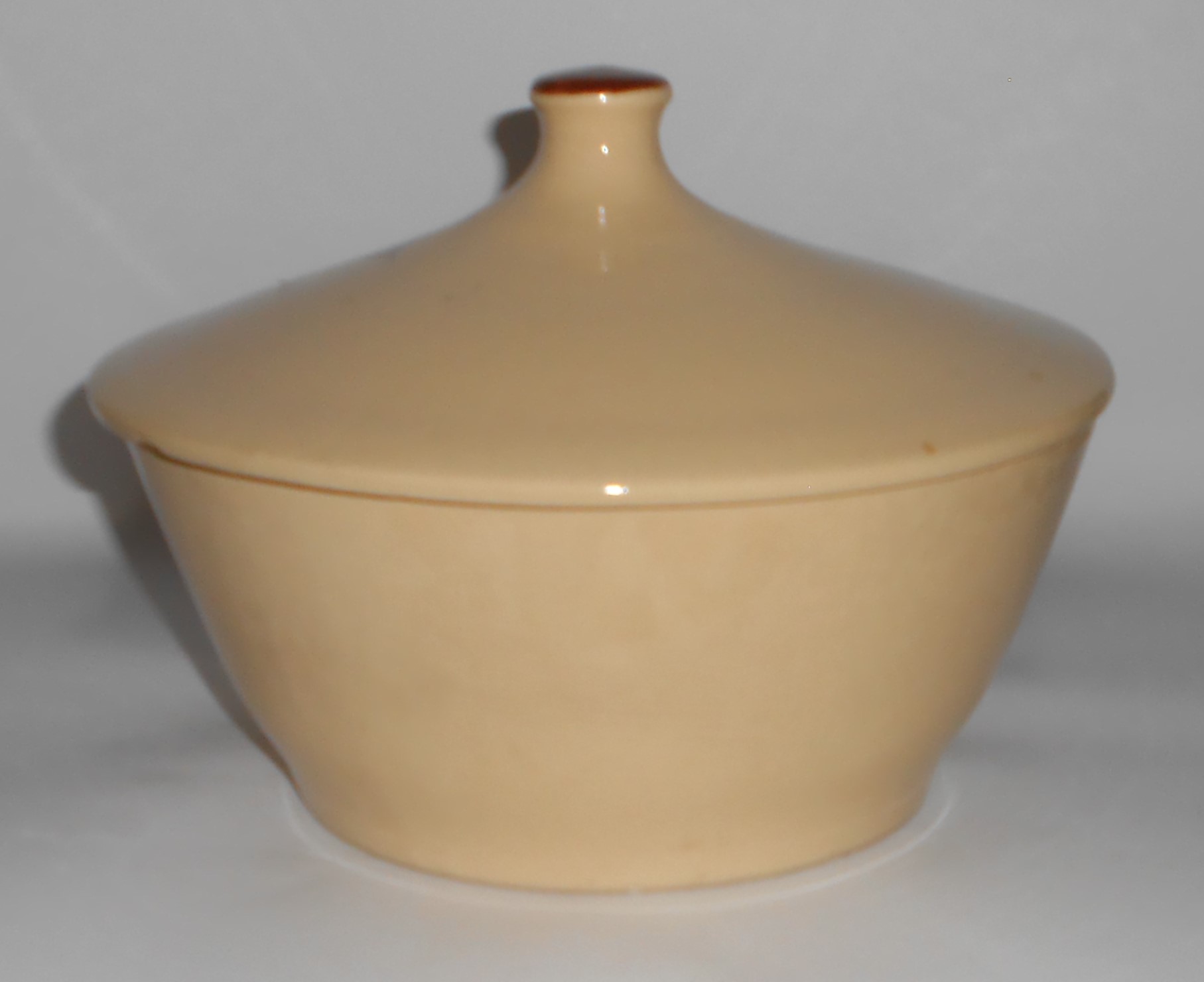 VINTAGE Watt Pottery #110 Autumn Foliage Covered Baker